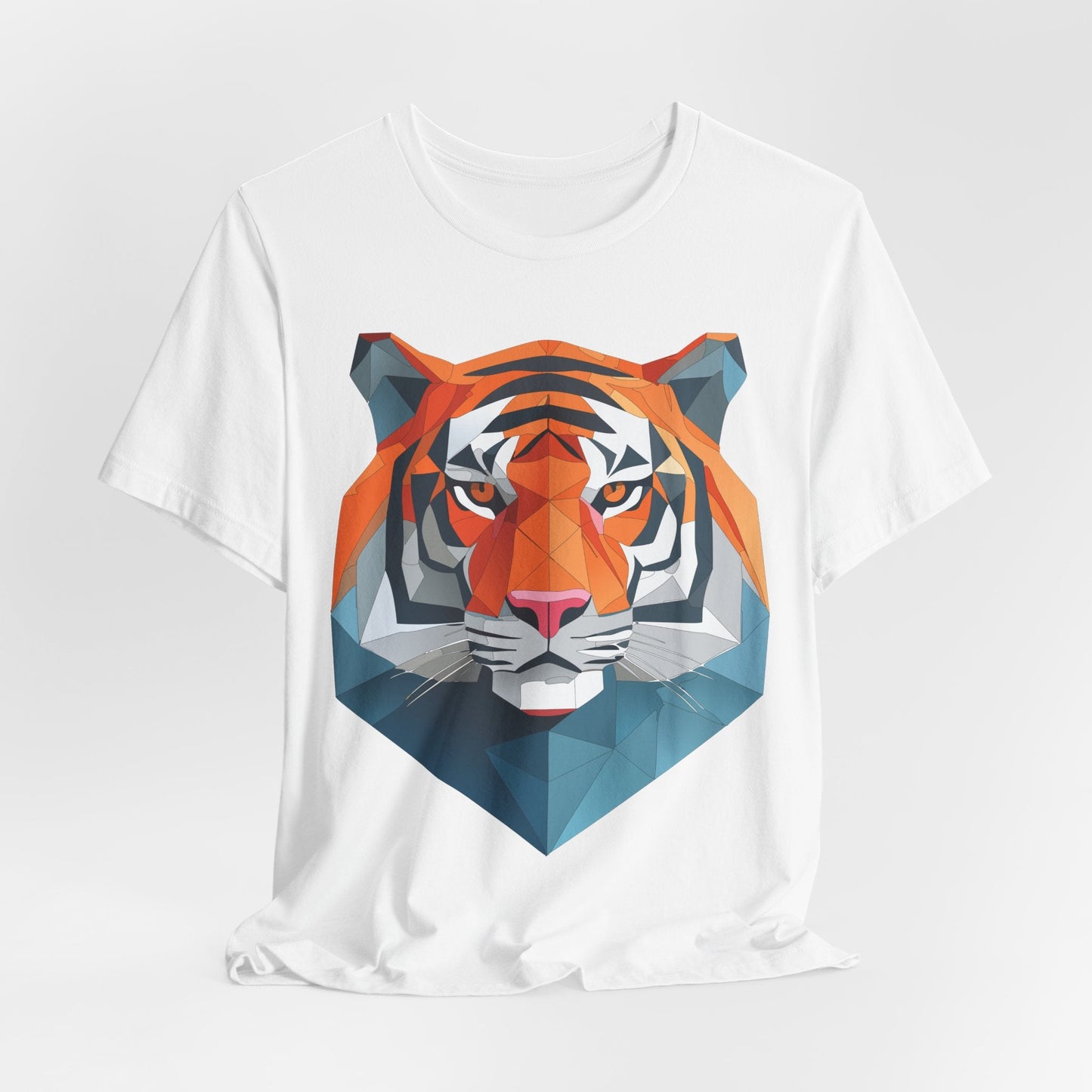 Unisex Animal Artwork Tee Shirt With Wild Animals Design For Everyday Wear And Comfort