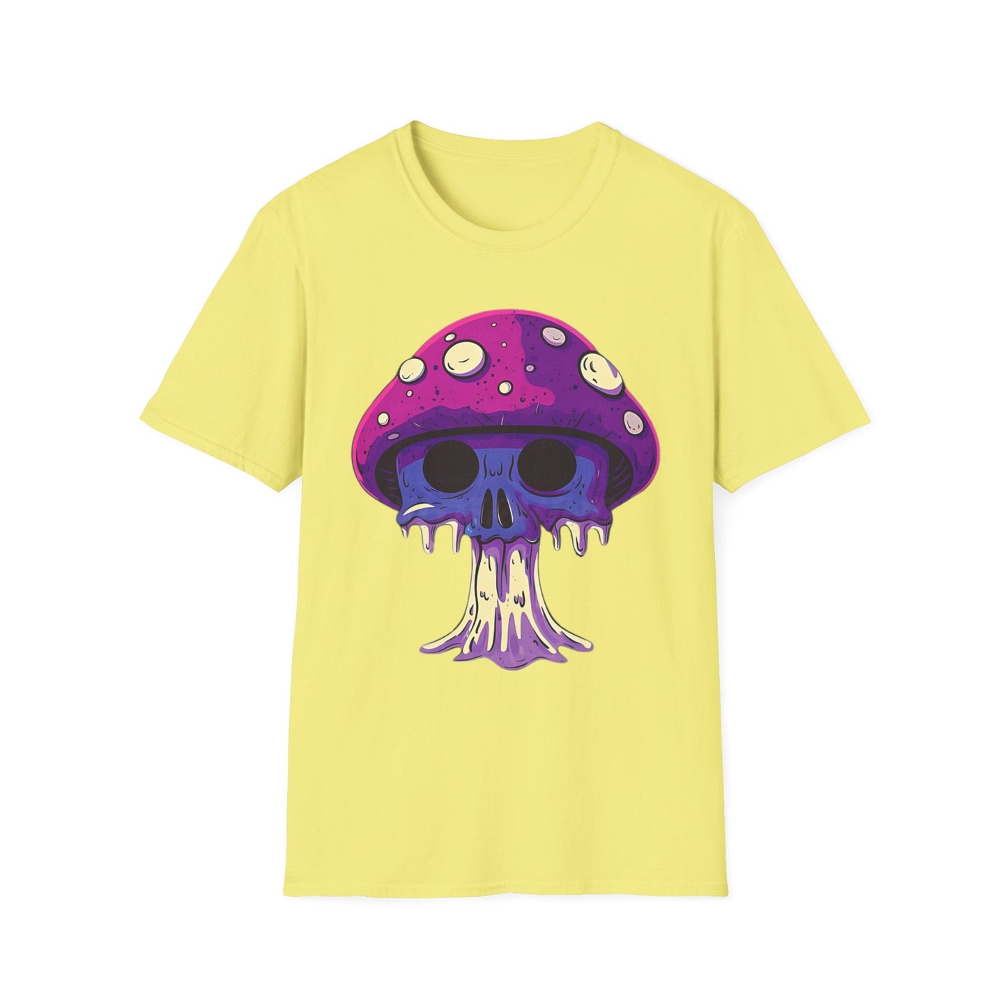 Mashroom Tee Shirt Unisex Funny Mashroom Graphic Softstyle Tee Gildan 64000 Quality Cotton
