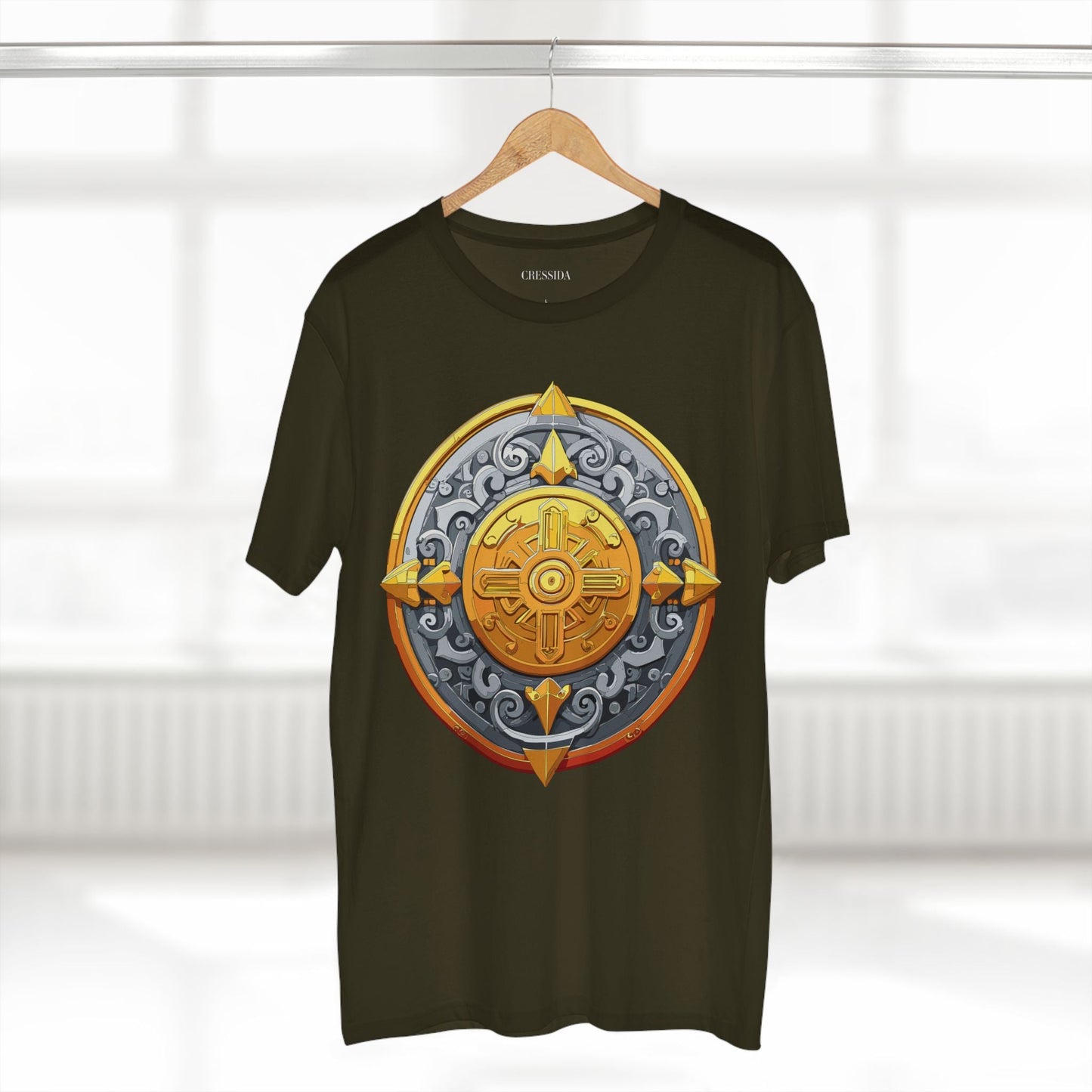 Antique Gold Coin Graphic Design T-Shirt Unisex 100 Cotton With Golden Print Artwork Tee 20