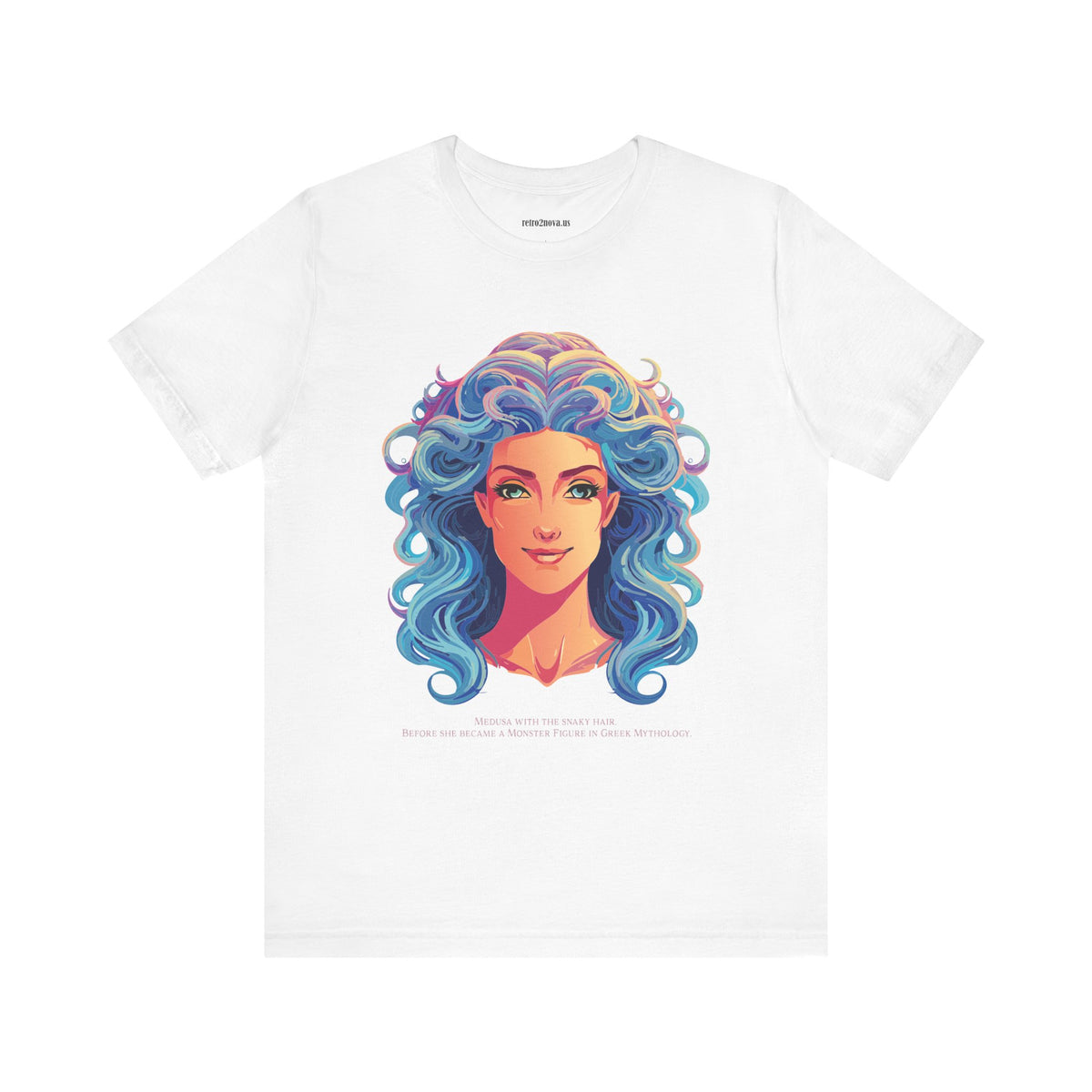 Goddess Graphic Unisex Cotton Bella+Canvas Tee with Medusa