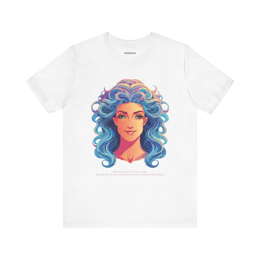 Goddess Graphic Unisex Cotton Bella+Canvas Tee with Medusa