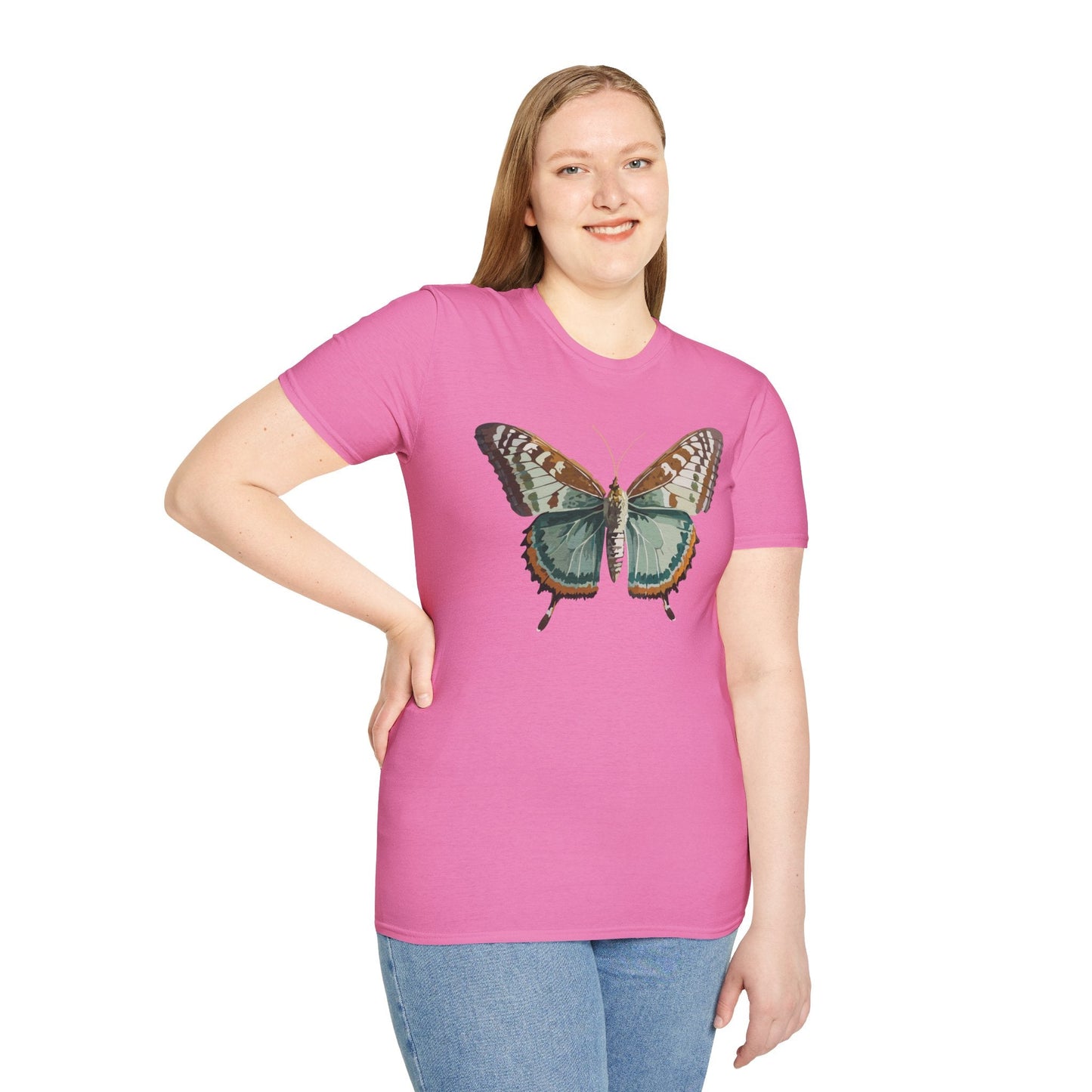Butterfly Monarch Shirt Unisex Gildan Softstyle 64000 T Shirt 100 Percent Cotton