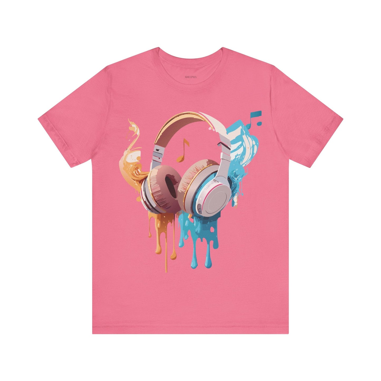 Unisex Graphic T Shirt With Vintage Music Inspired Artwork From Adelpha Short Sleeve Tee
