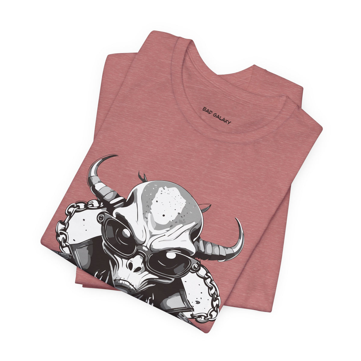 Alien Graphic Unisex Cotton Bella+Canvas Tee with Art Design b62