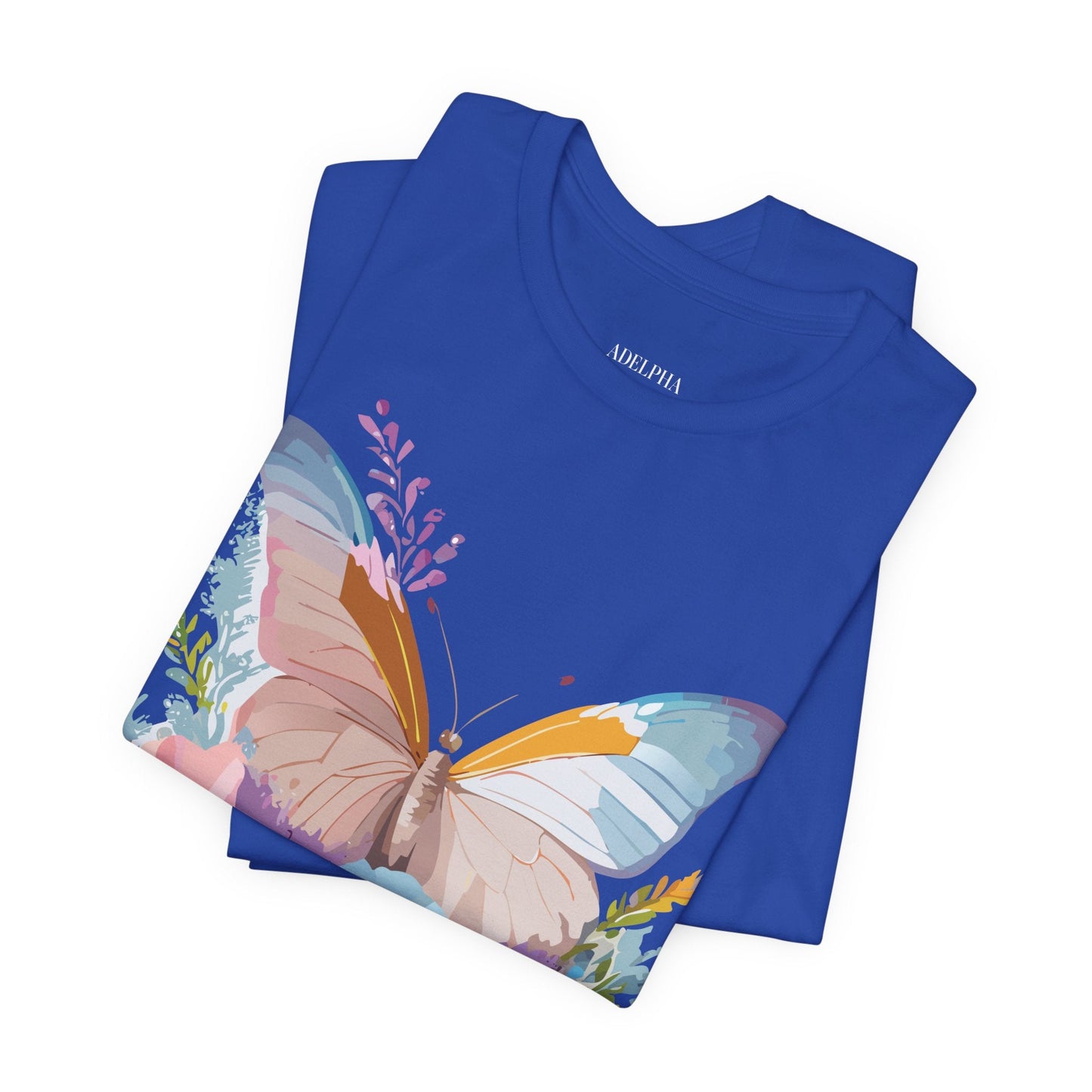 Butterfly Graphic T Shirt Unisex Adelpha Vintage Art Design Tee
