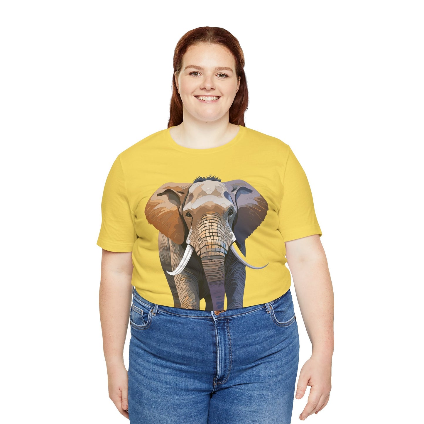 Unisex Animal Art Design Tee Shirt With Wildlife Animals Short Sleeve Everyday Comfort