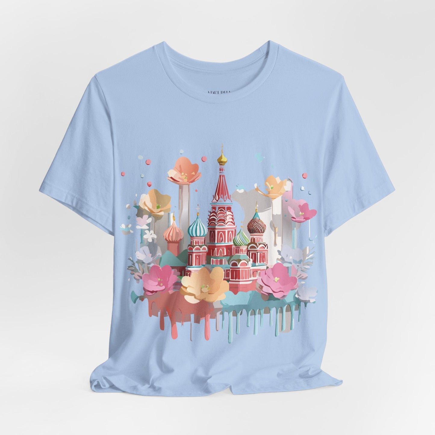Unisex Graphic Tee From Adelpha Moscow Themed Tourist Shirt Vintage Inspired Art