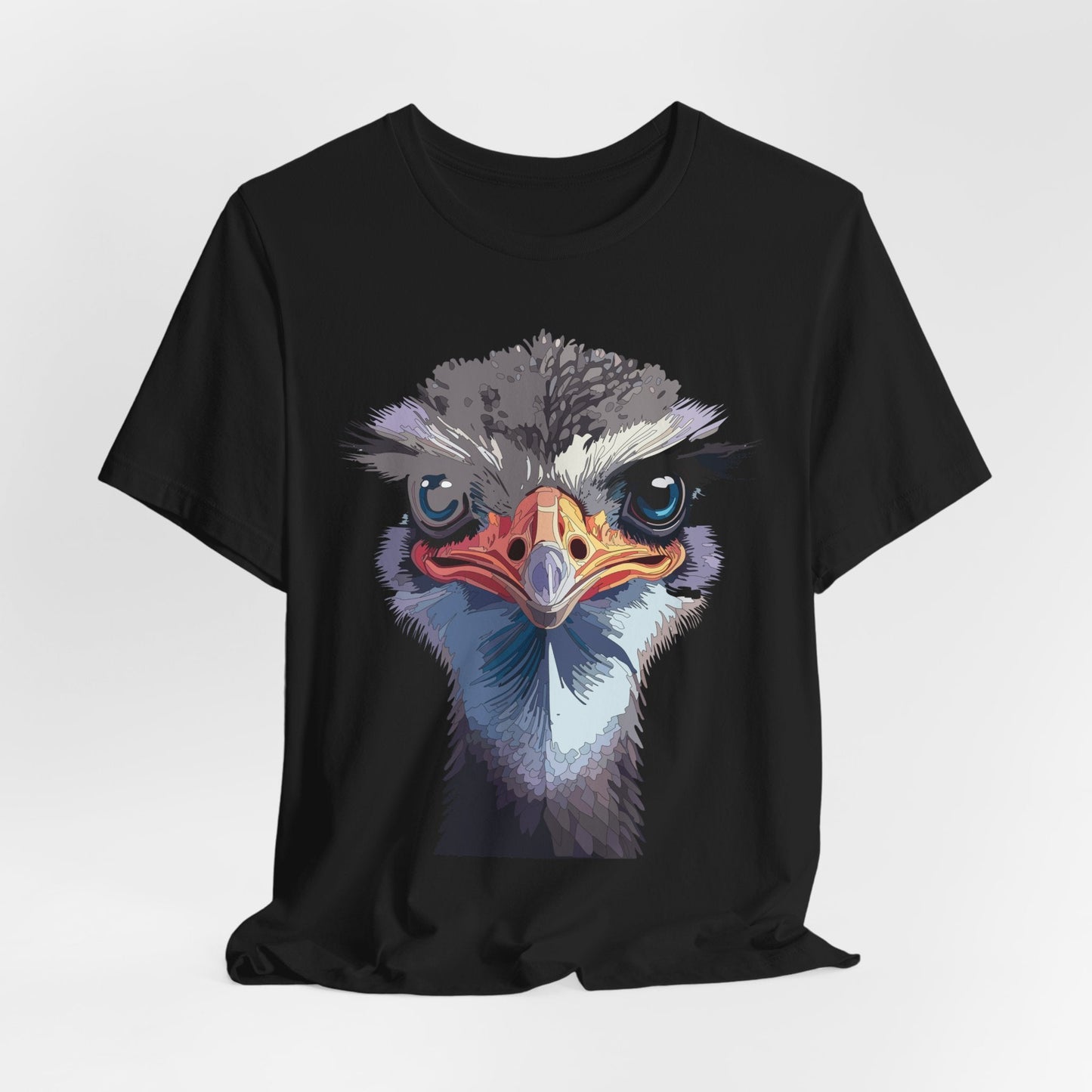 Unisex Animal Tee Shirt With Art Design Wild Animals Shirt Gildan Softstyle 64000