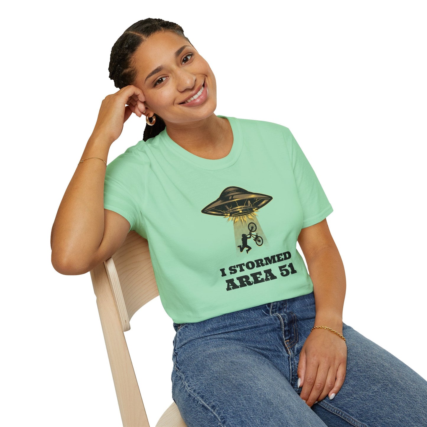 Funny T Shirts UFO Tees Funny Aliens Shirt  16