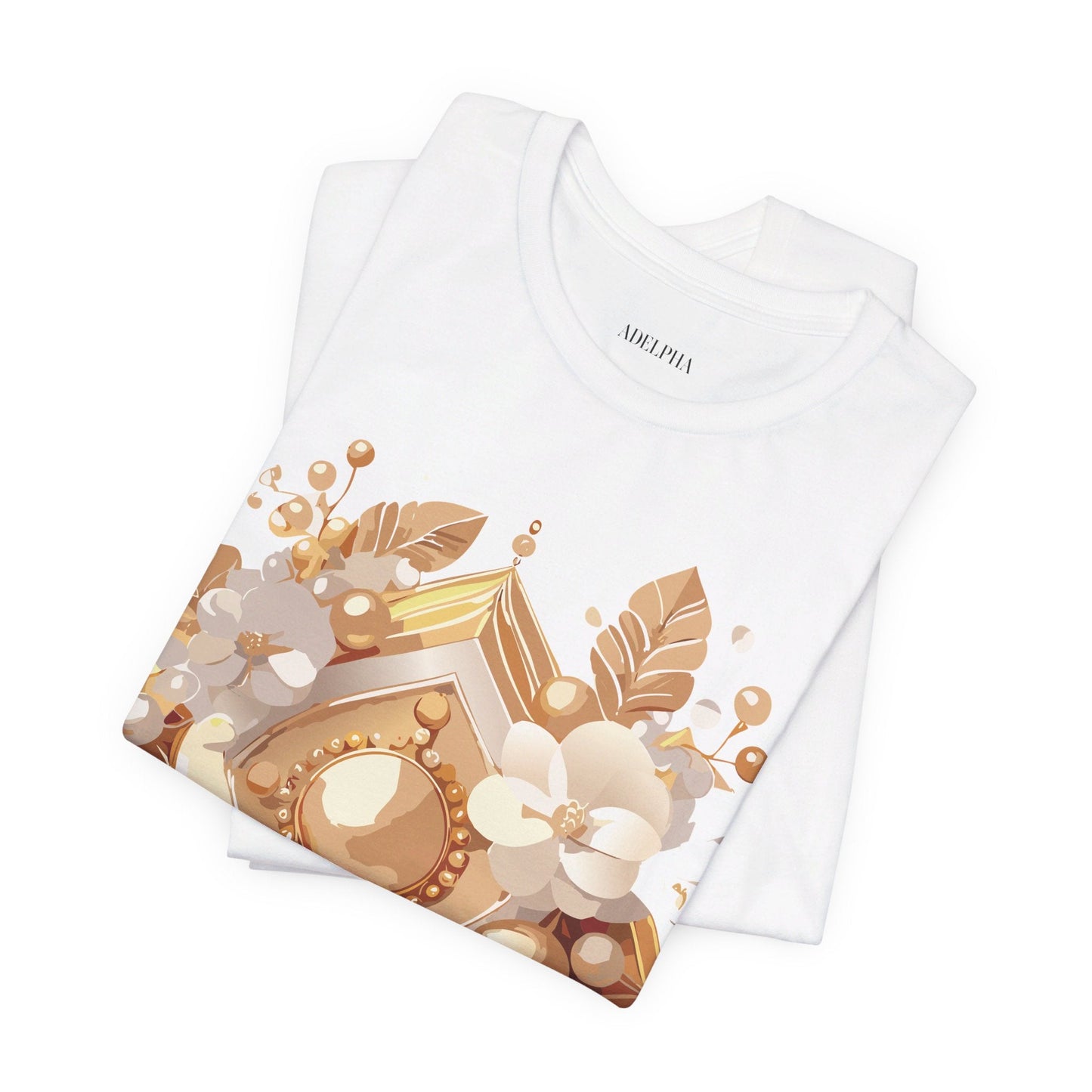 Jewelry Graphic Unisex 100 Cotton Vintage Treasure Art T-Shirt 28