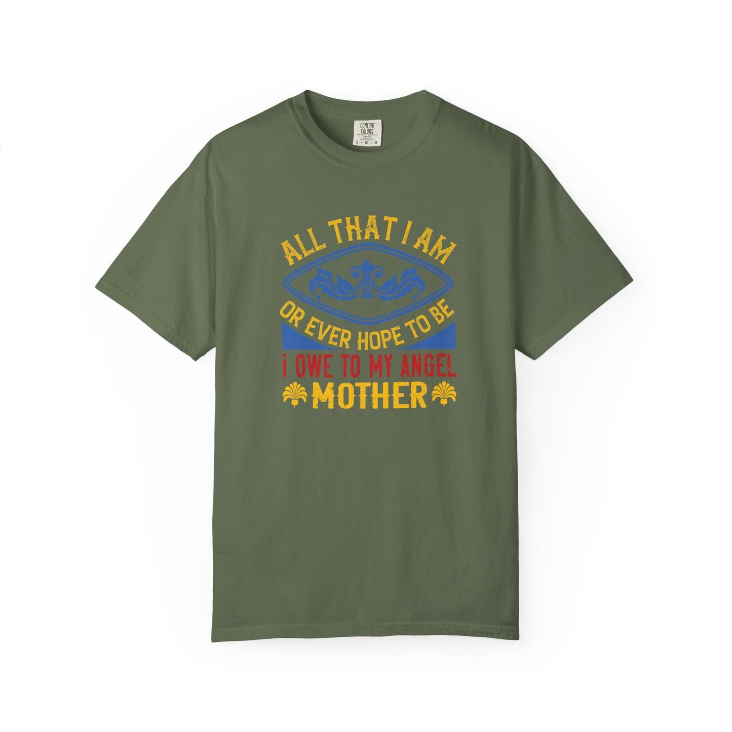 Mom T-shirt Mother Day Mama Tee Unisex Comfort Colors Garment-Dyed Cotton h61