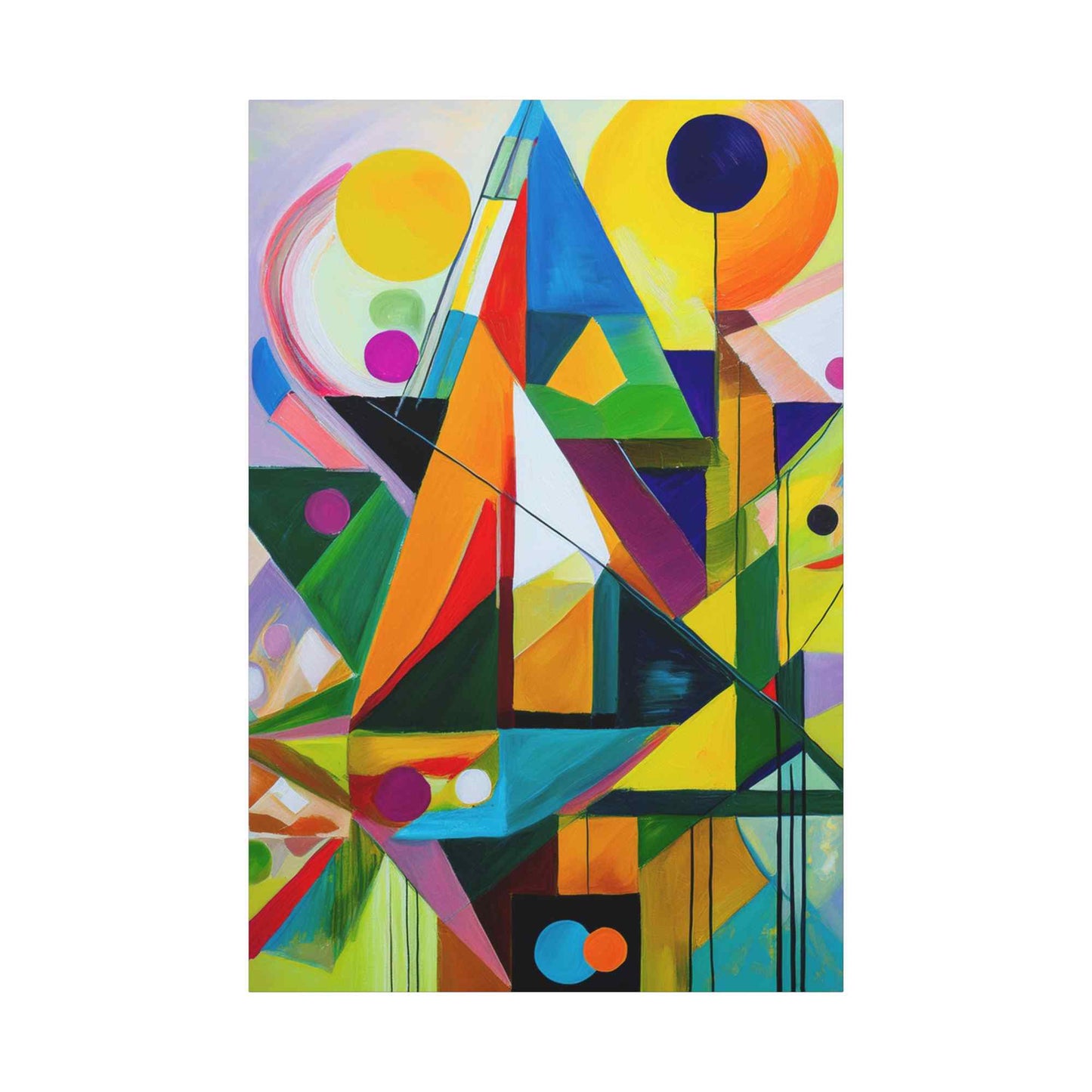 Abstract Painting Print Canvas 20x24,20x30,24x30, 24x32,24x36,30x40, 32x48,36x48,40x60 Pine-Wood Inner Frame ABS-13
