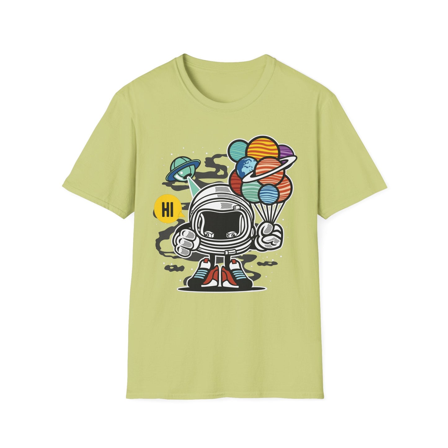 Cartoon T Shirt Animation Tee Funny Graphic Tee Gildan Softstyle 64000 Unisex Comfort