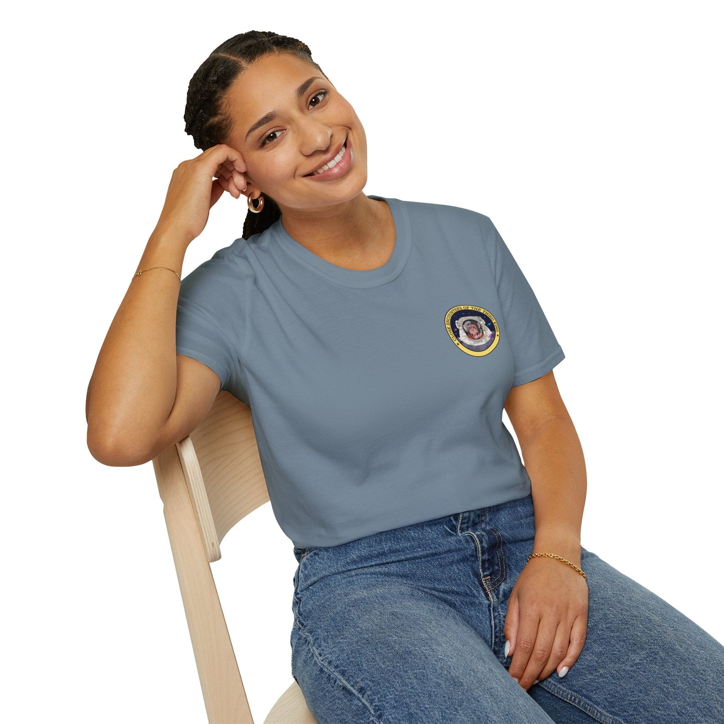 Funny T Shirts UFO Tees Funny Aliens Shirt Small Logo  8