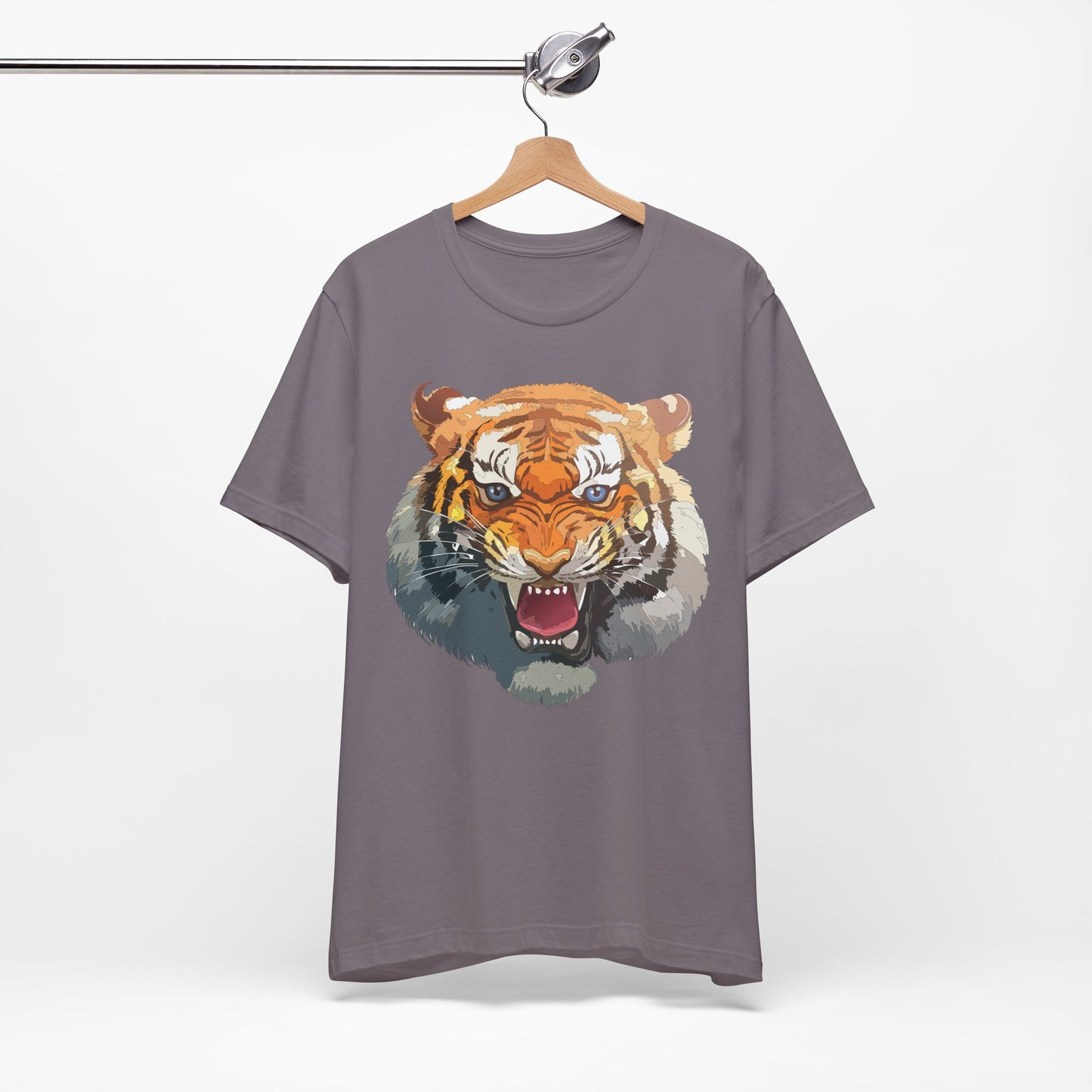 Tiger Shirt, Animal Shirt, T-Shirt with Tiger, Art Design Tee, Animal Tees, Safari T-Shirt, Graphic Design Tee 14