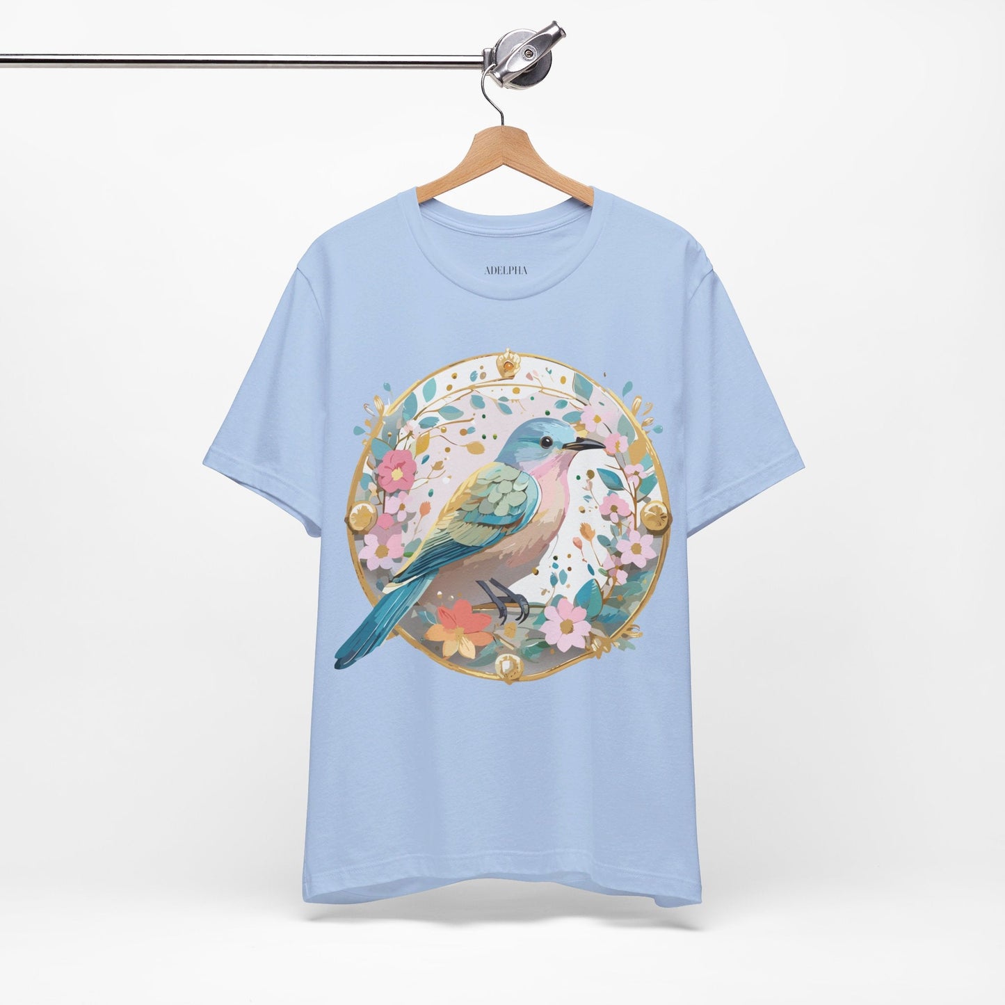 Adelpha Vintage Inspired Graphic Tee Unisex Short Sleeve Shirt Art Design Premium