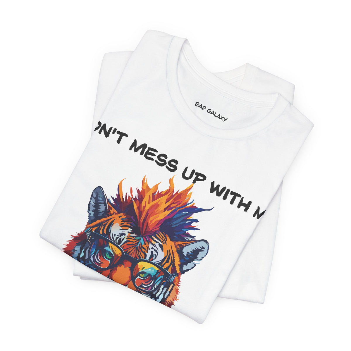 Animal Graphic Unisex Cotton Bella+Canvas Tee with Art Design b2