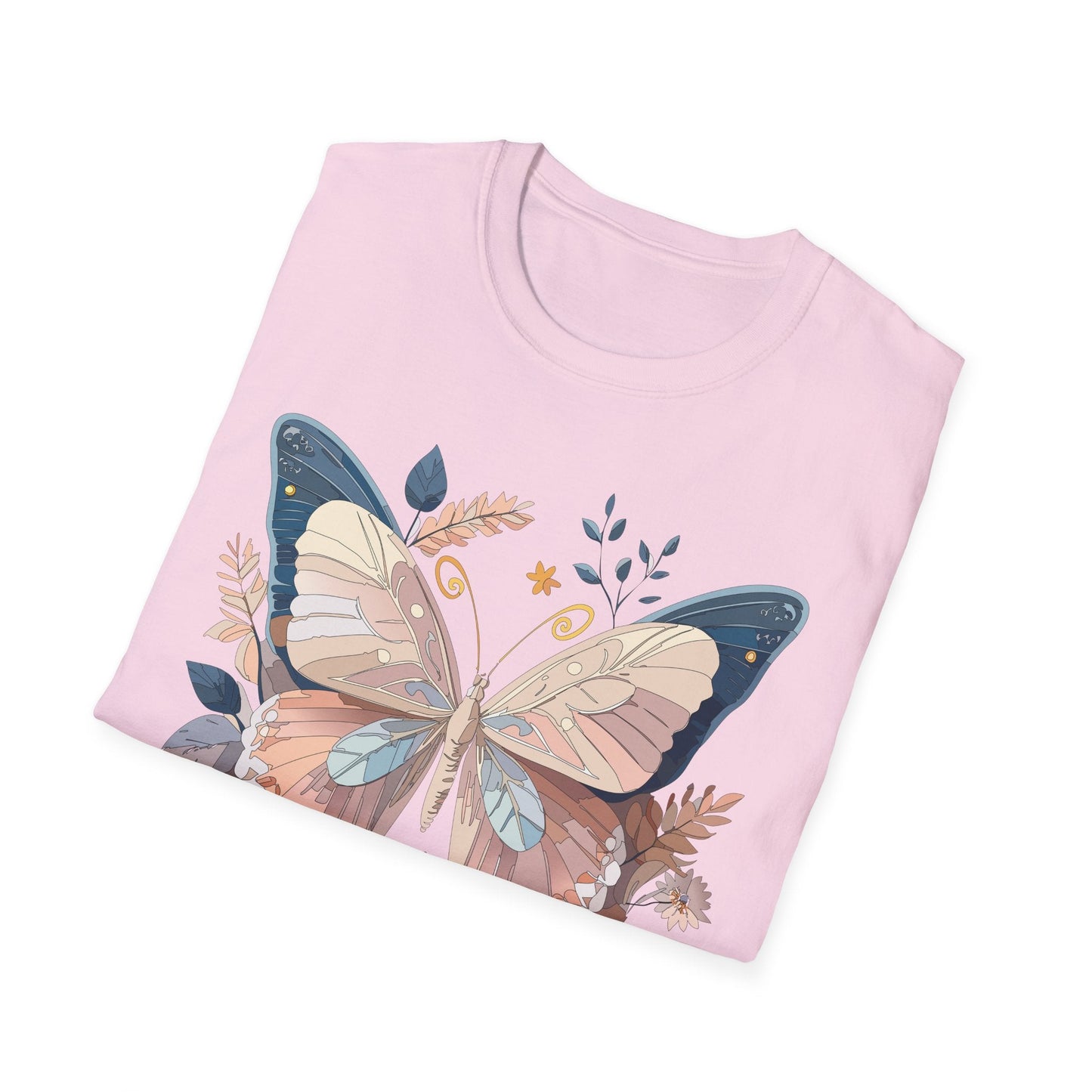 Monarch Butterfly Shirt Unisex Softstyle T Shirt 100 Percent Ring Spun Cotton Gildan 64000