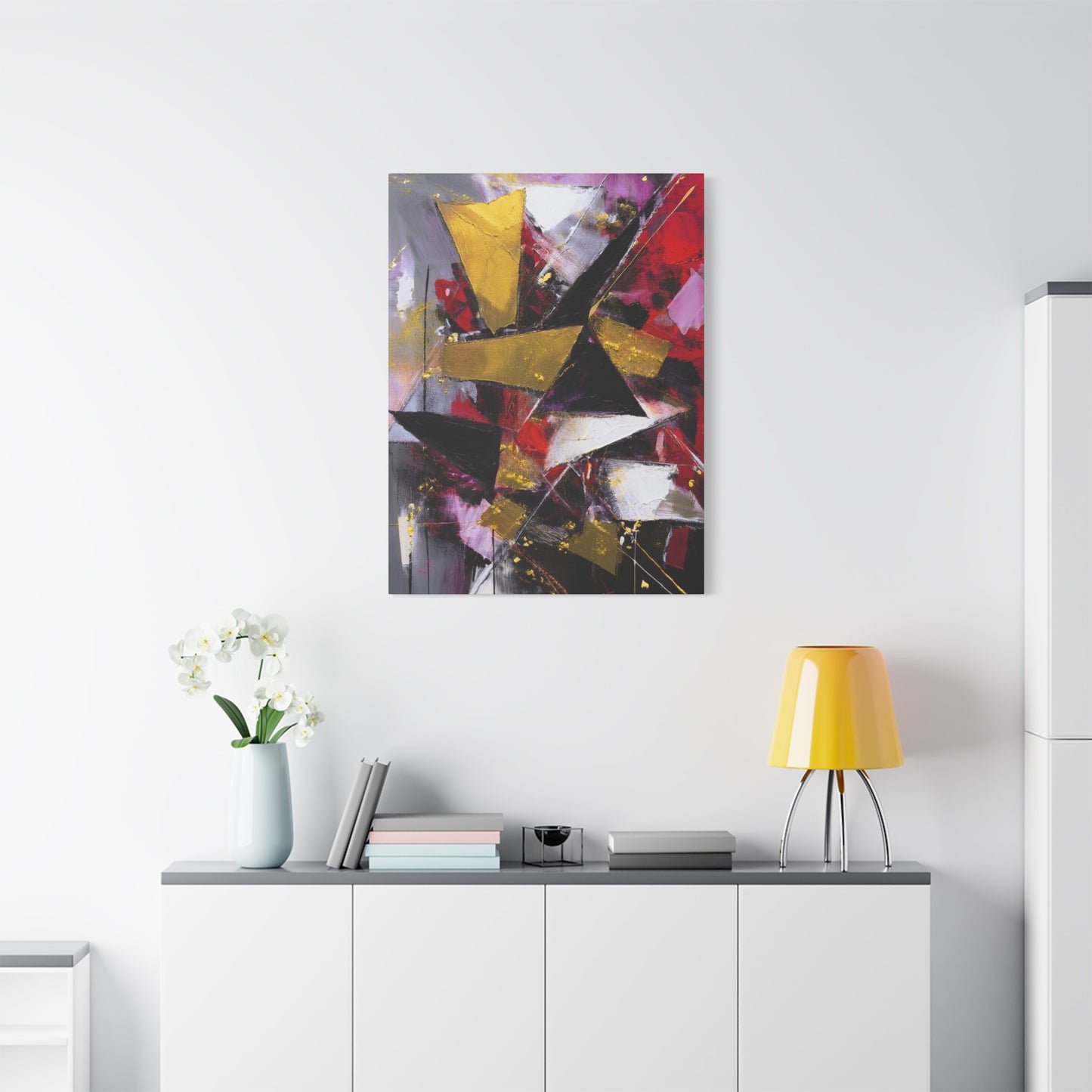 Abstract Oil Painting Print Canvas 20x24,20x30,24x30 24x32,24x36,30x40 32x48,36x48,40x60 Pine-Wood Inner Frame ABS-192
