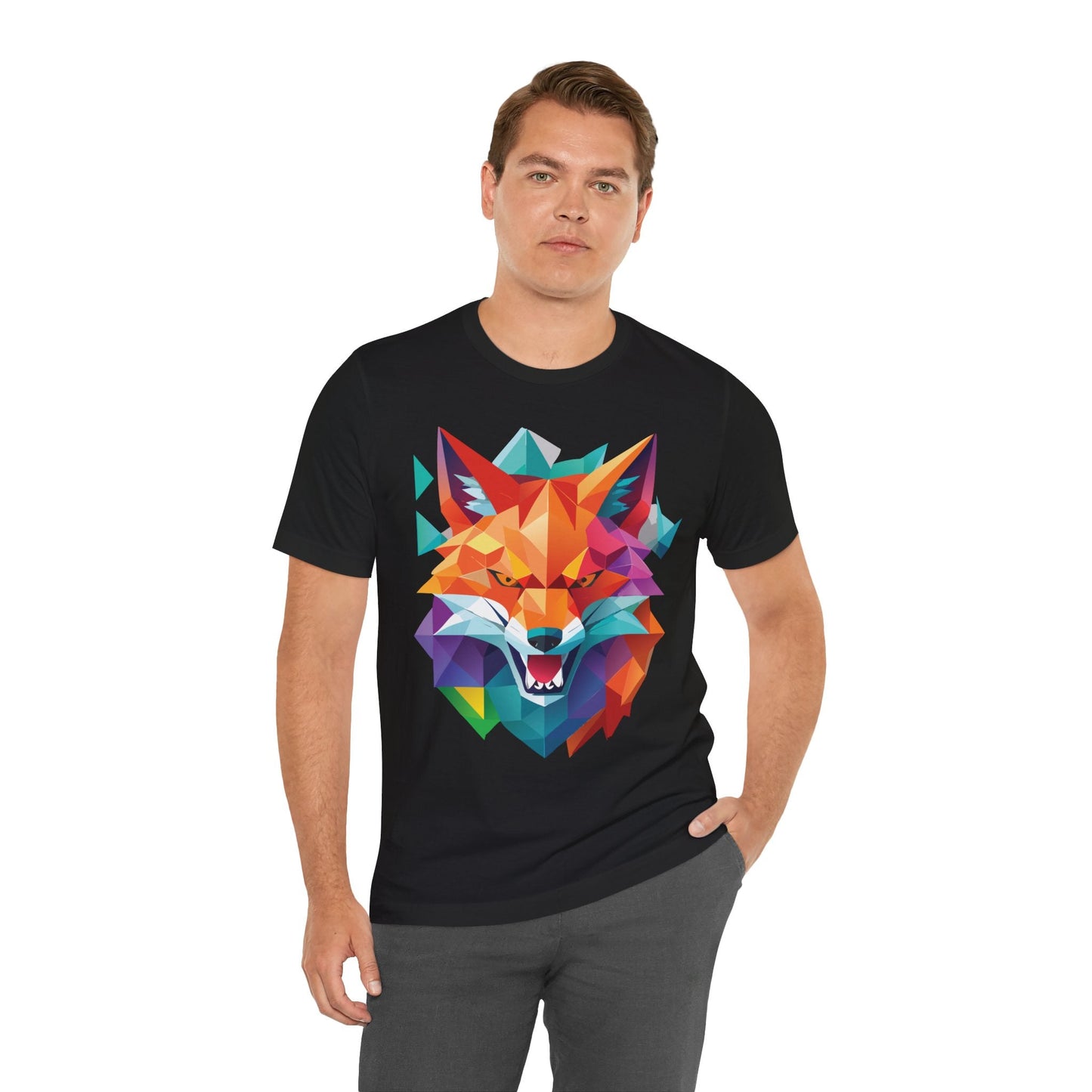Unisex Animal Shirt Tee With Animals Art Design Wild Animals Shirt Soft Comfortable Everyday Wear