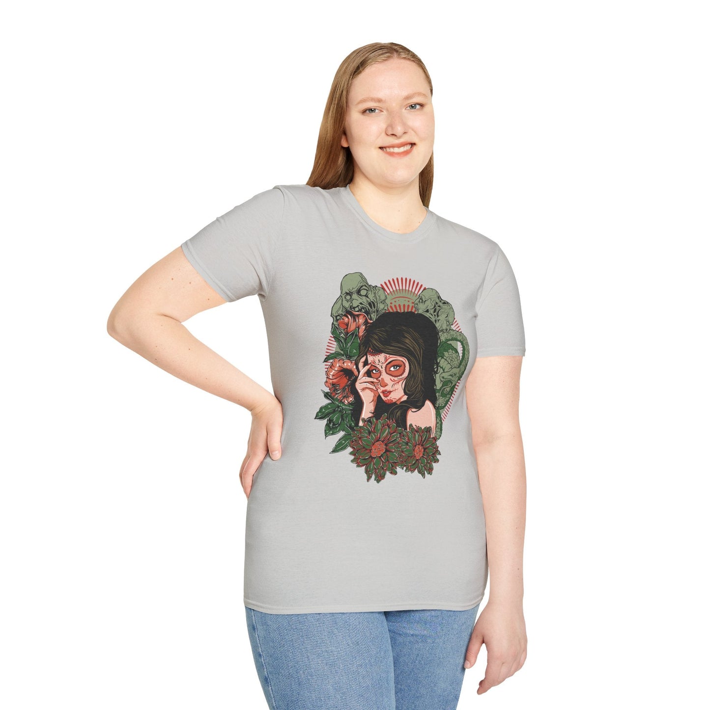 Art Design Graphic Tee Shirt Unisex Softstyle Cotton Art Shirt for Graphic Lovers