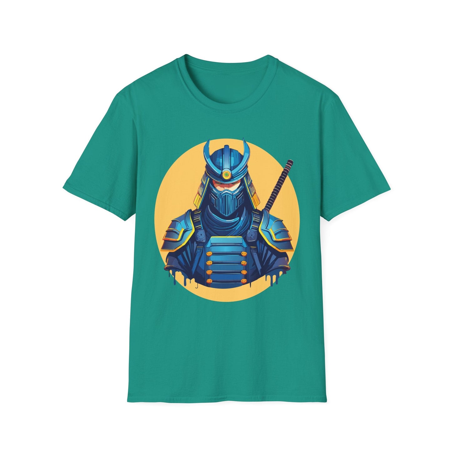 Samurai Shirt Unisex Softstyle T Shirt 100 Percent Ring Spun Cotton Tee For Everyday Comfort
