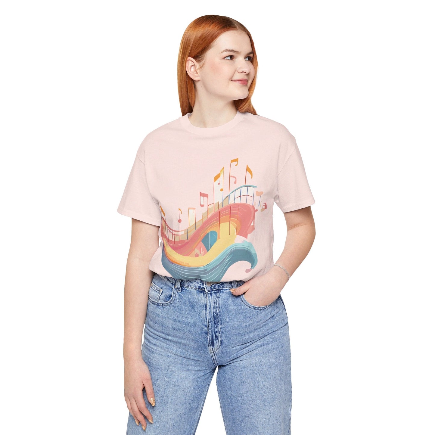 Adelpha Music T Shirt Unisex Graphic Tee Vintage Art Design Jersey Short Sleeve Premium