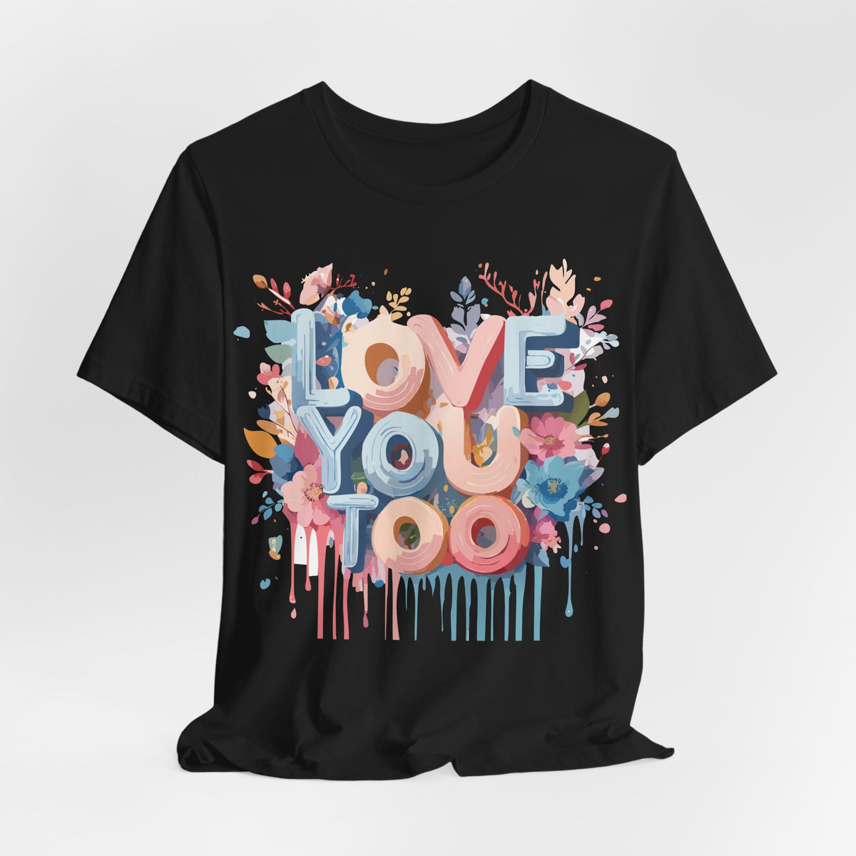 Valentine's Day  Graphic Unisex Cotton Bella+Canvas Tee with Art Design n203