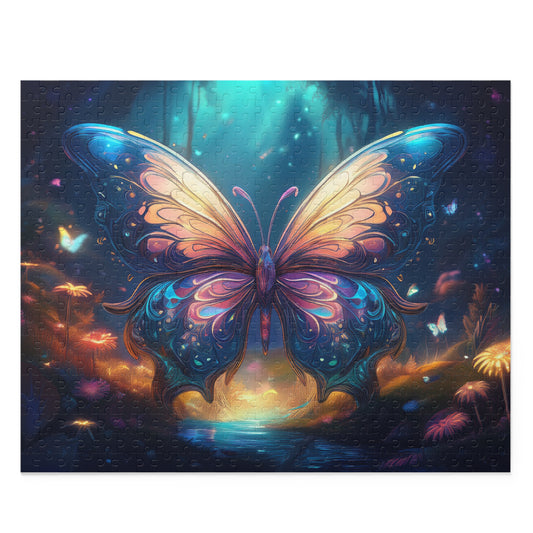 Butterfly Puzzle 500-Chipboard Pieces in Box | Kids Puzzles Size: 16" x 20",  Ages 9+ and Family pn2
