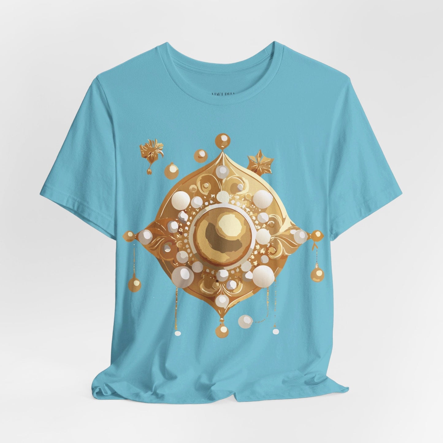 Jewelry Graphic Unisex 100 Cotton Vintage Treasure Art T-Shirt 32