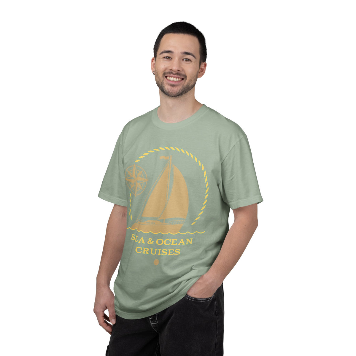 Comfort Colors 1717 Unisex Garment-Dyed T Shirt With Relaxed Fit 100 Percent Ring-Spun US Cotton
