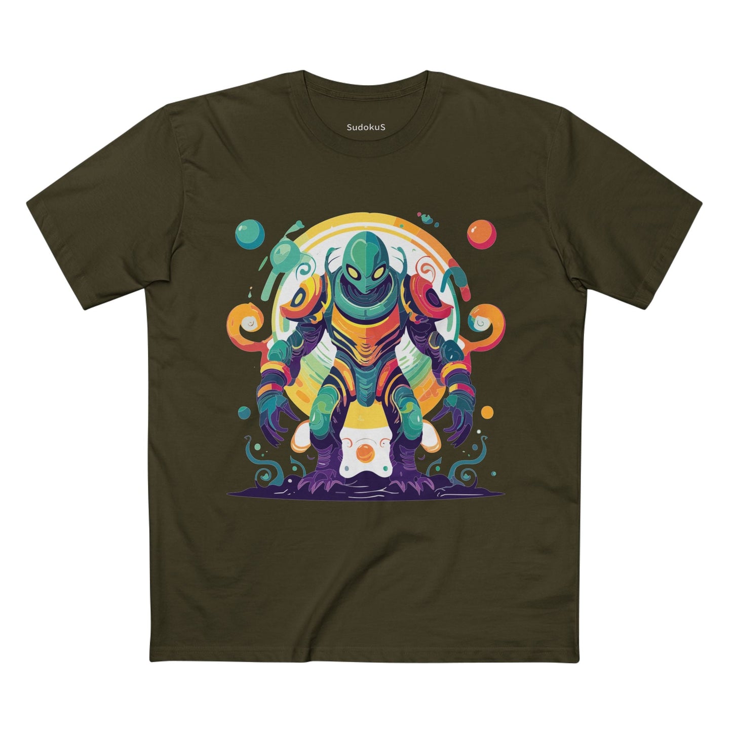 Aliens Graphic Unisex 100 Cotton Staple Tee 22