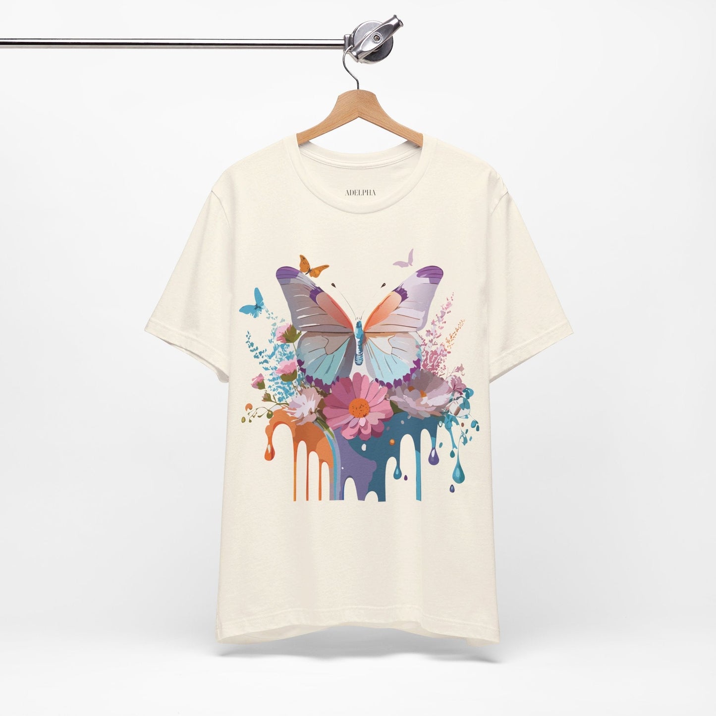 Butterfly Graphic Tee Adelpha Vintage Inspired Unisex Short Sleeve Shirt