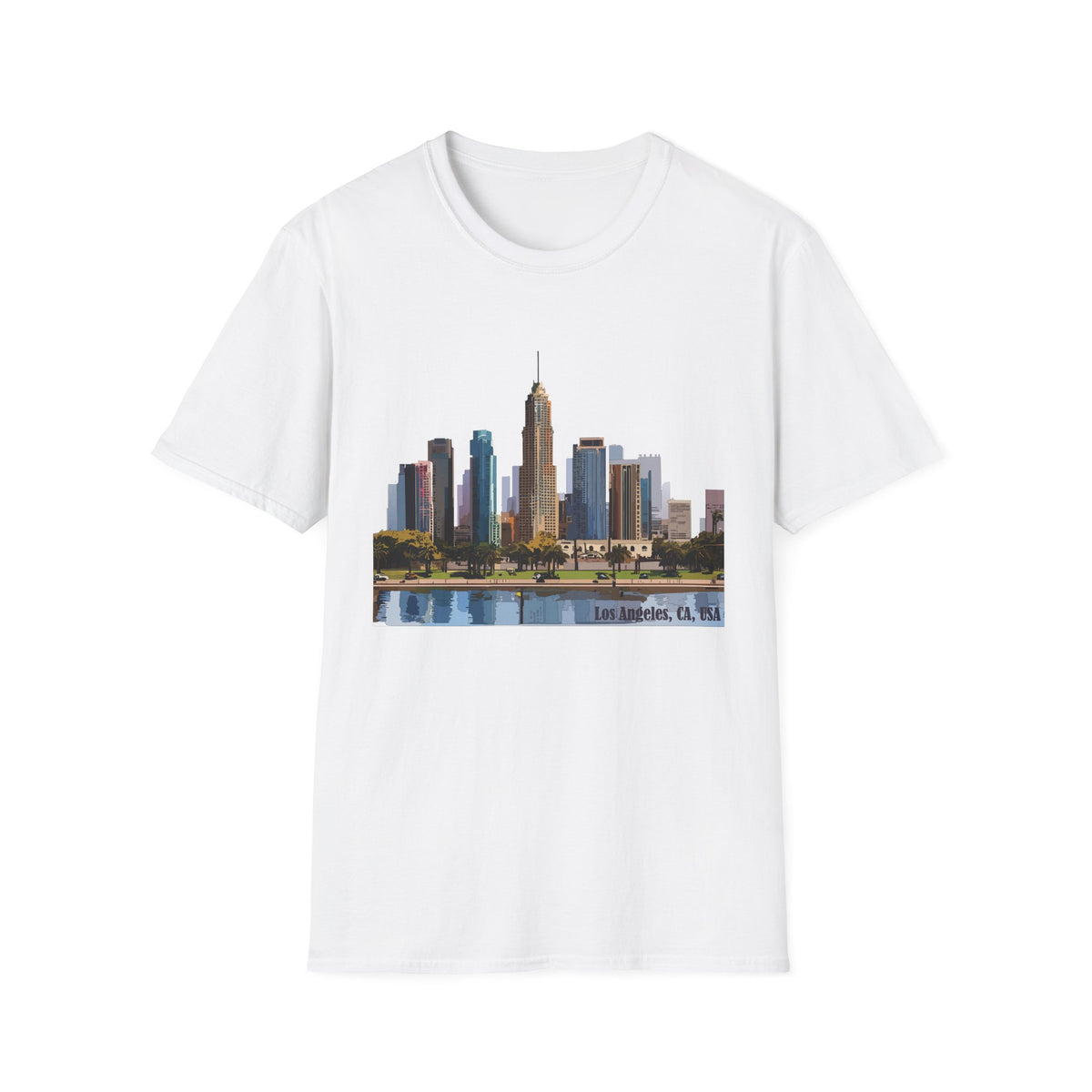 Los Angeles City Skyline T-Shirt | Urban Cityscape Tee