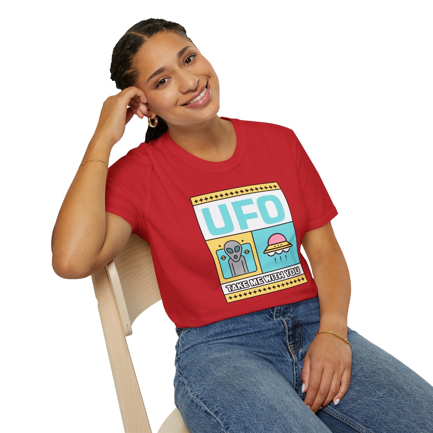 UFO Take Me With You Graphic TShirt