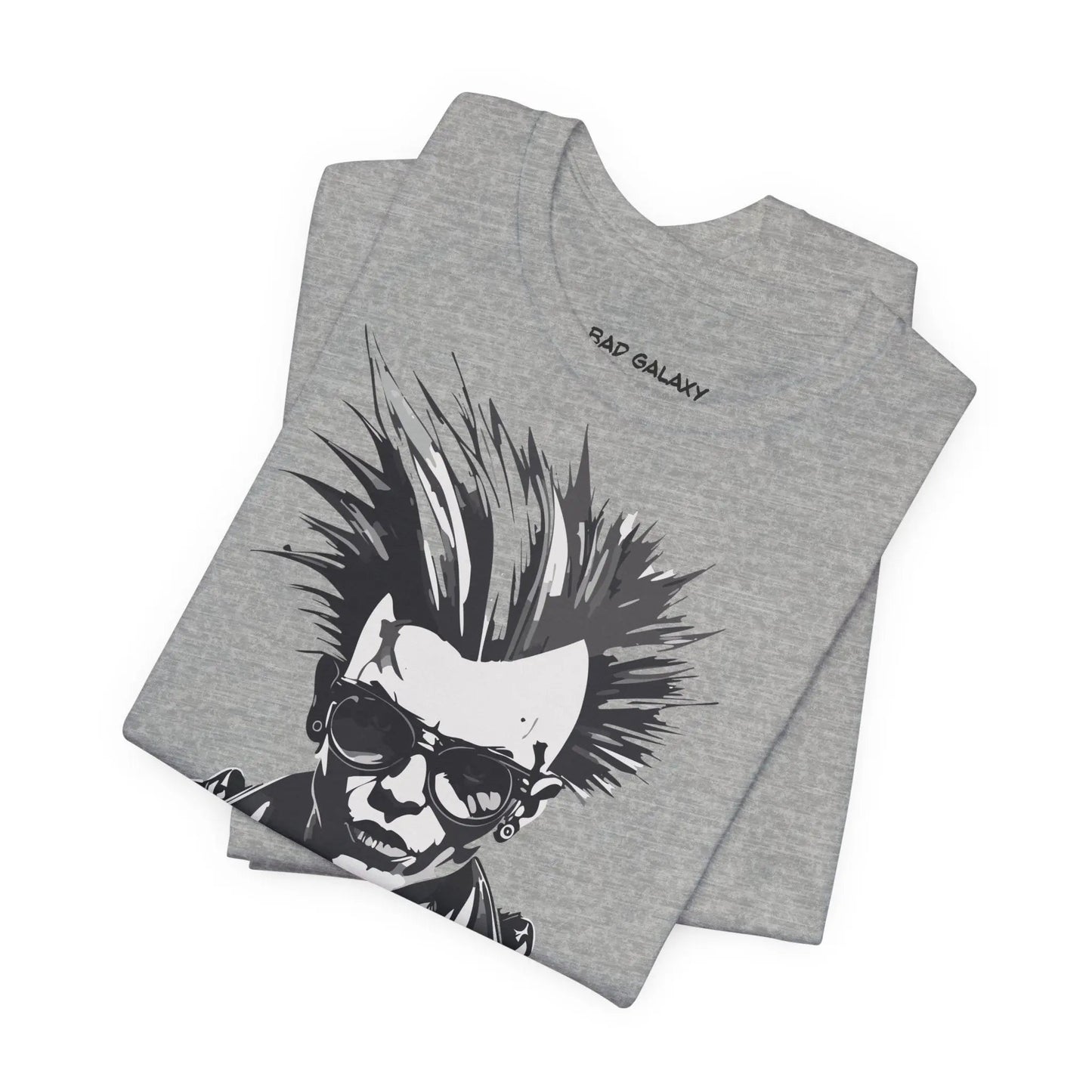 Punk Rock Tee Shirt 100 Percent Cotton Made To Order Eco Friendly Print Free Shipping Limited Time