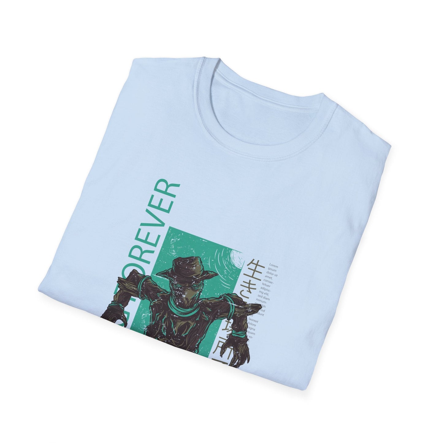 Unisex Art Design Graphic Tee Premium Gildan Softstyle 64000 Short Sleeve Cotton Shirt