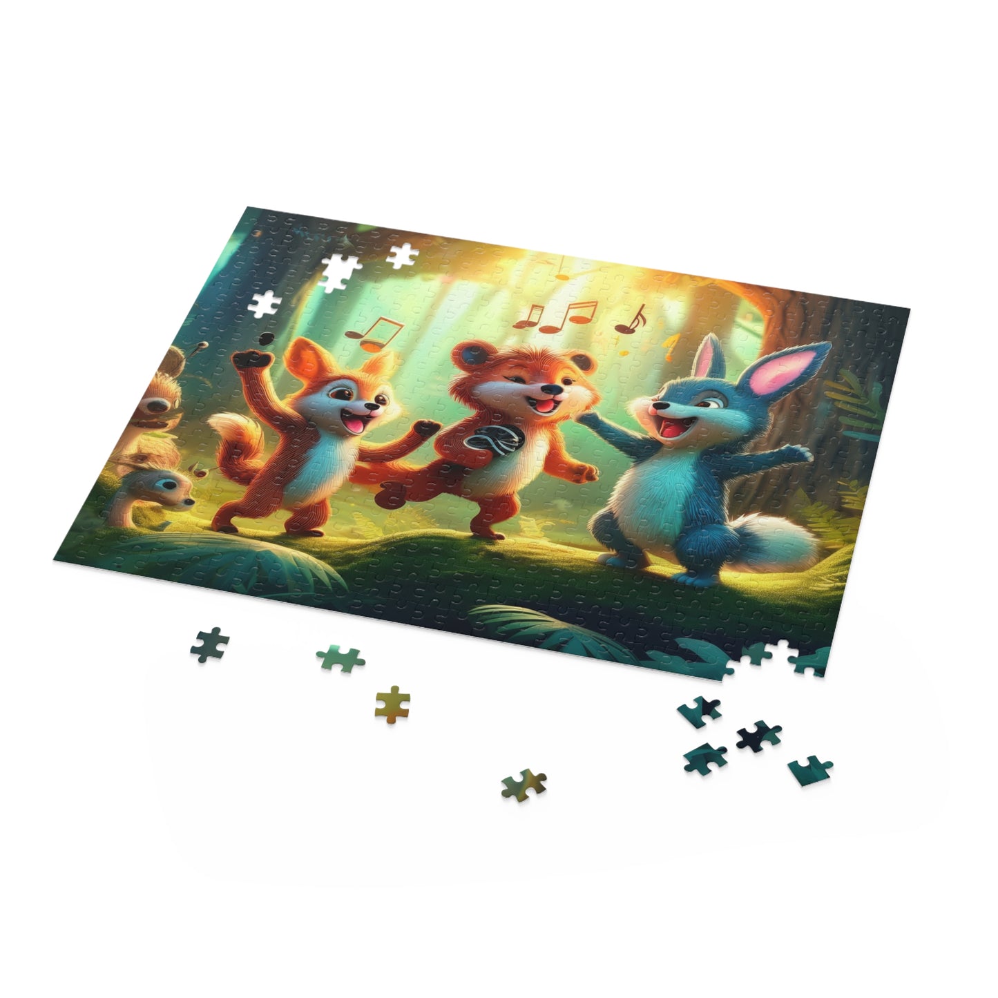Funny Animals Puzzle 500-Chipboard Pieces in Box | Kids Puzzles Size: 16" x 20",  Ages 9+ and Family pn30