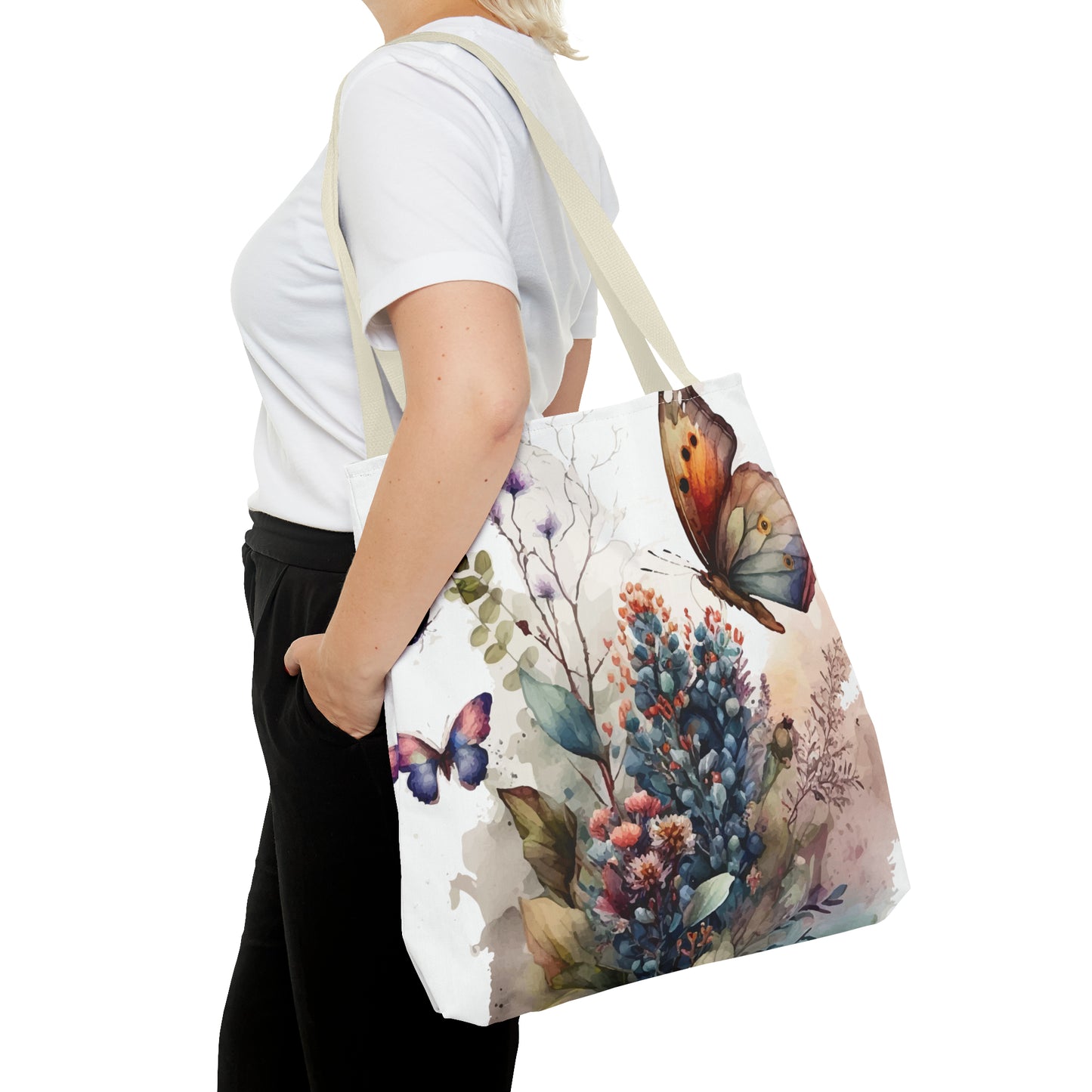 Butterfly Canvas Tote