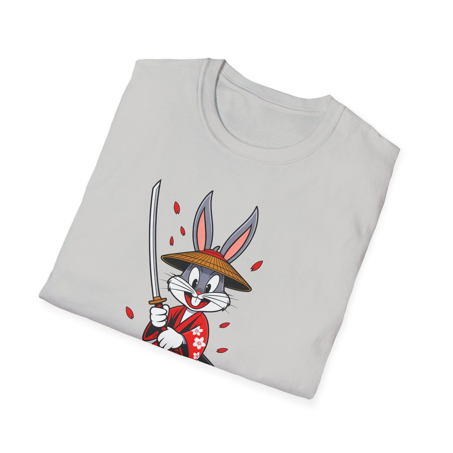 Bugs Bunny Graphic T Shirt Unisex Gildan Softstyle 64000 Cotton Tee Cartoon Animation Design