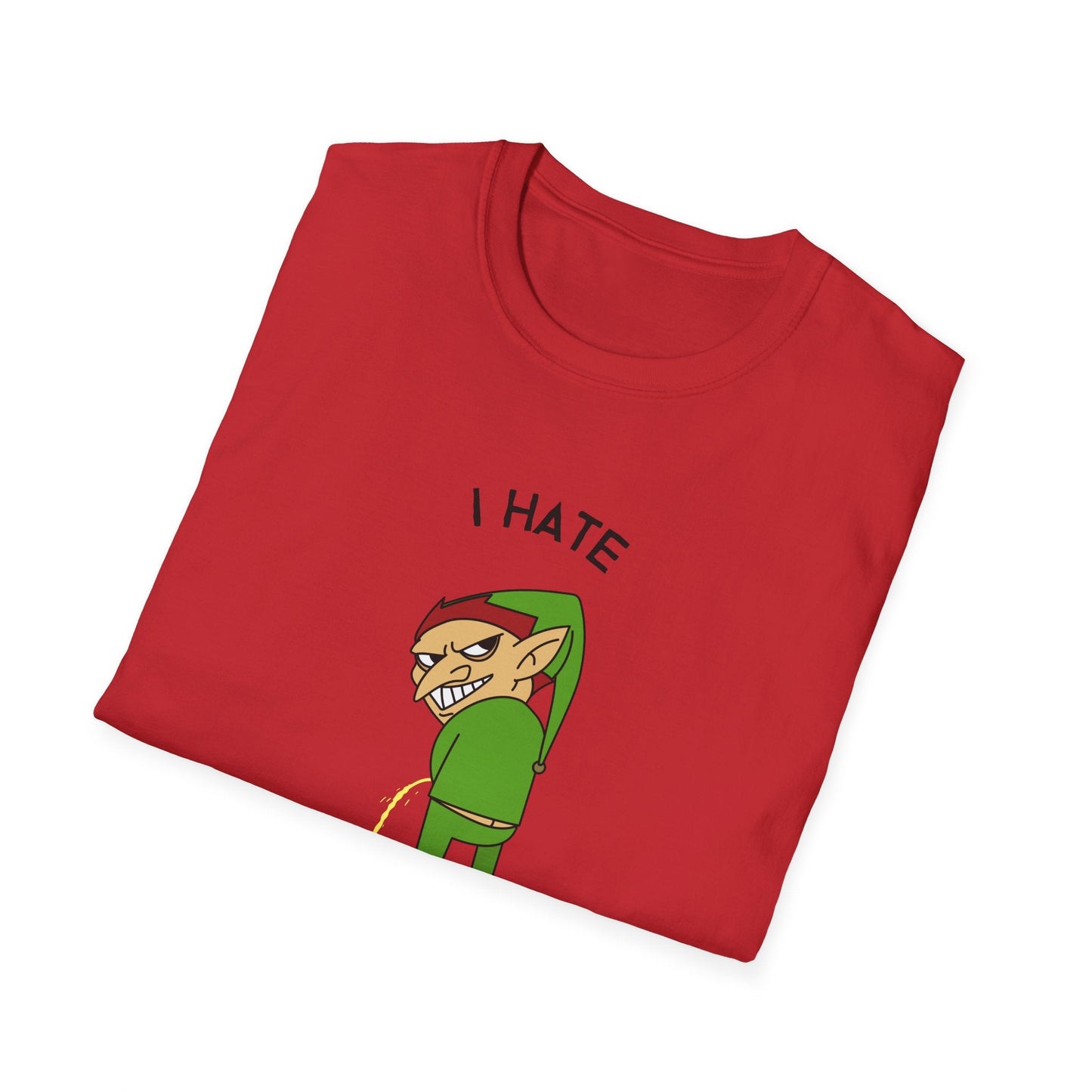 Unisex Easter T Shirt With Art Design Softstyle 100 Percent Ring Spun Cotton Lightweight Tee