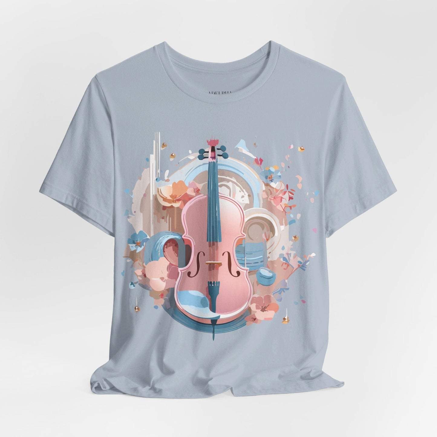 Music Graphic Tee Unisex Jersey Short Sleeve By Adelpha Vintage Inspired Artwork