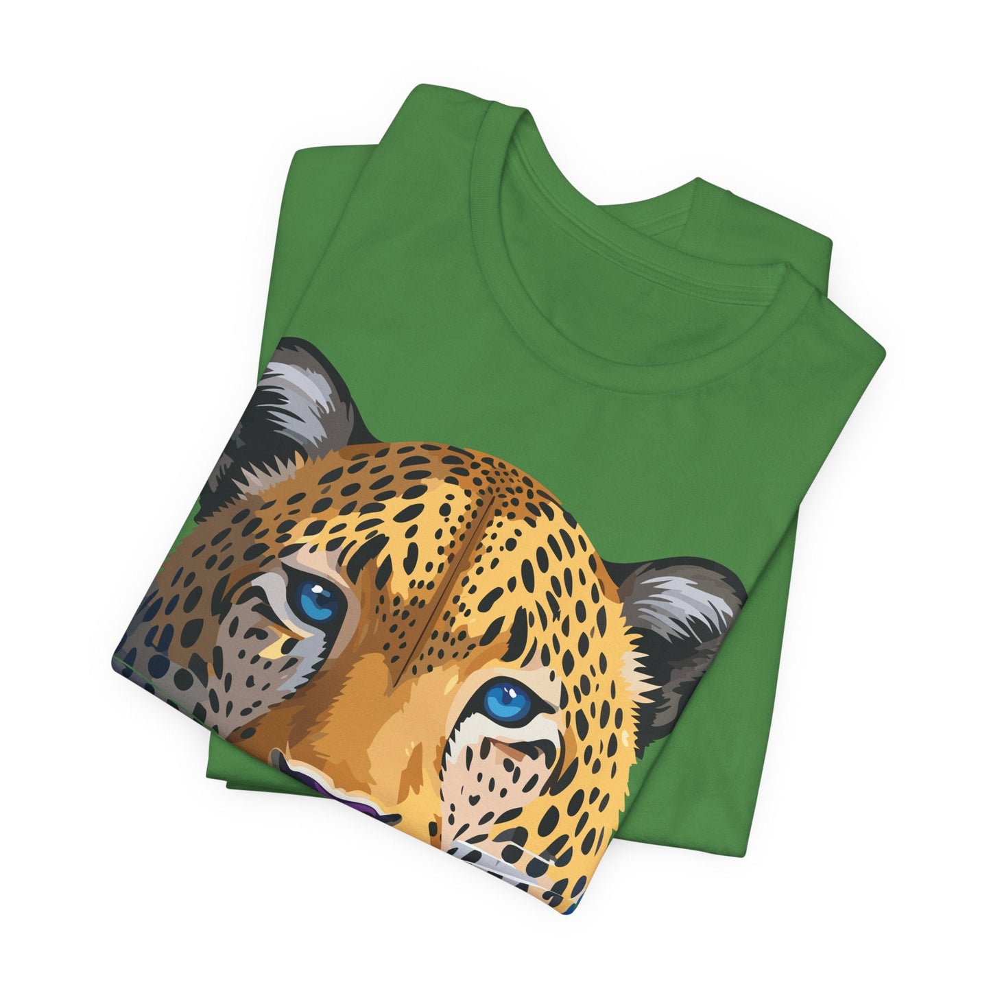Unisex Animal Graphic Tee Shirt With Wildlife Art Design For Everyday Comfort Short Sleeve