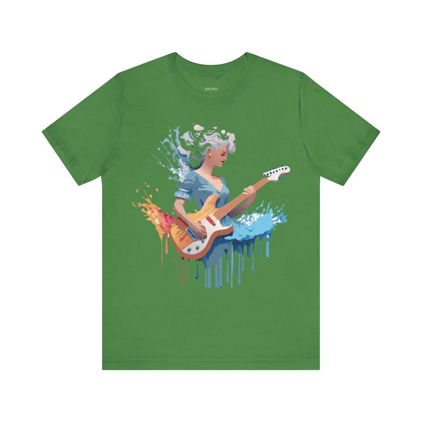 Music Graphic Unisex 100 Cotton Vintage Art with Musical Elements Tee 47