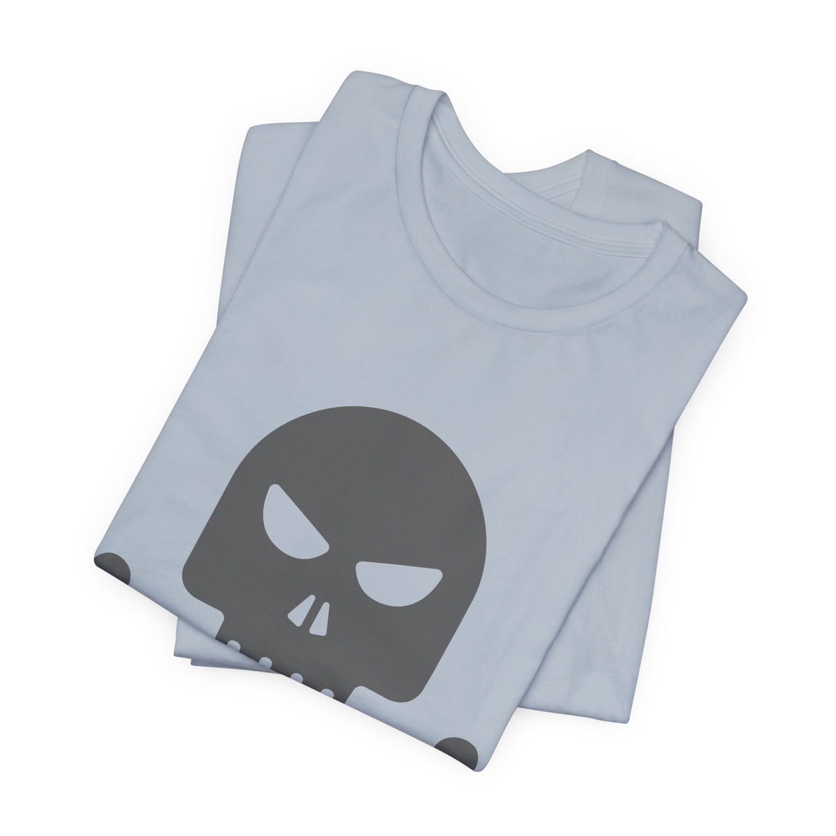Camiseta unisex de algodón con calavera