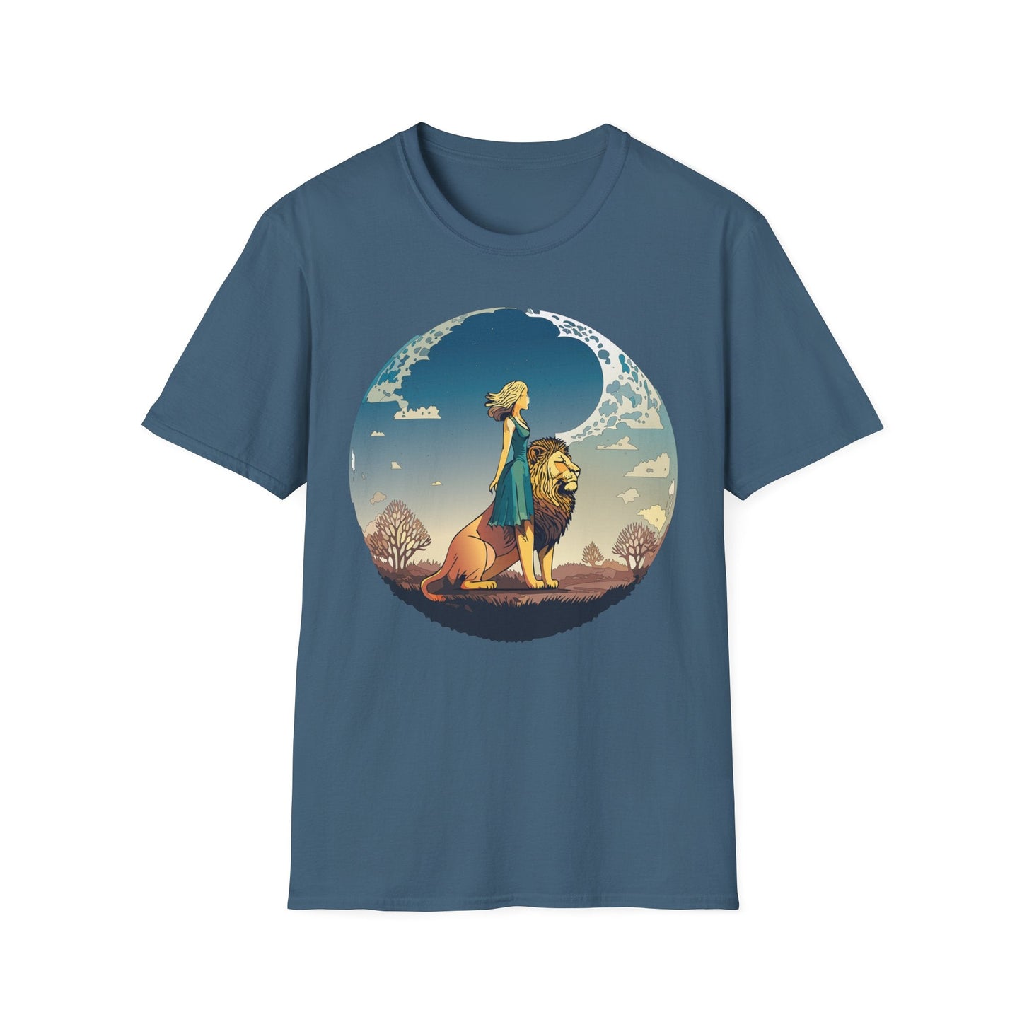 Womens Graphic T Shirt Art Design Tee Softstyle 64000 100 Percent Cotton Unisex Comfort