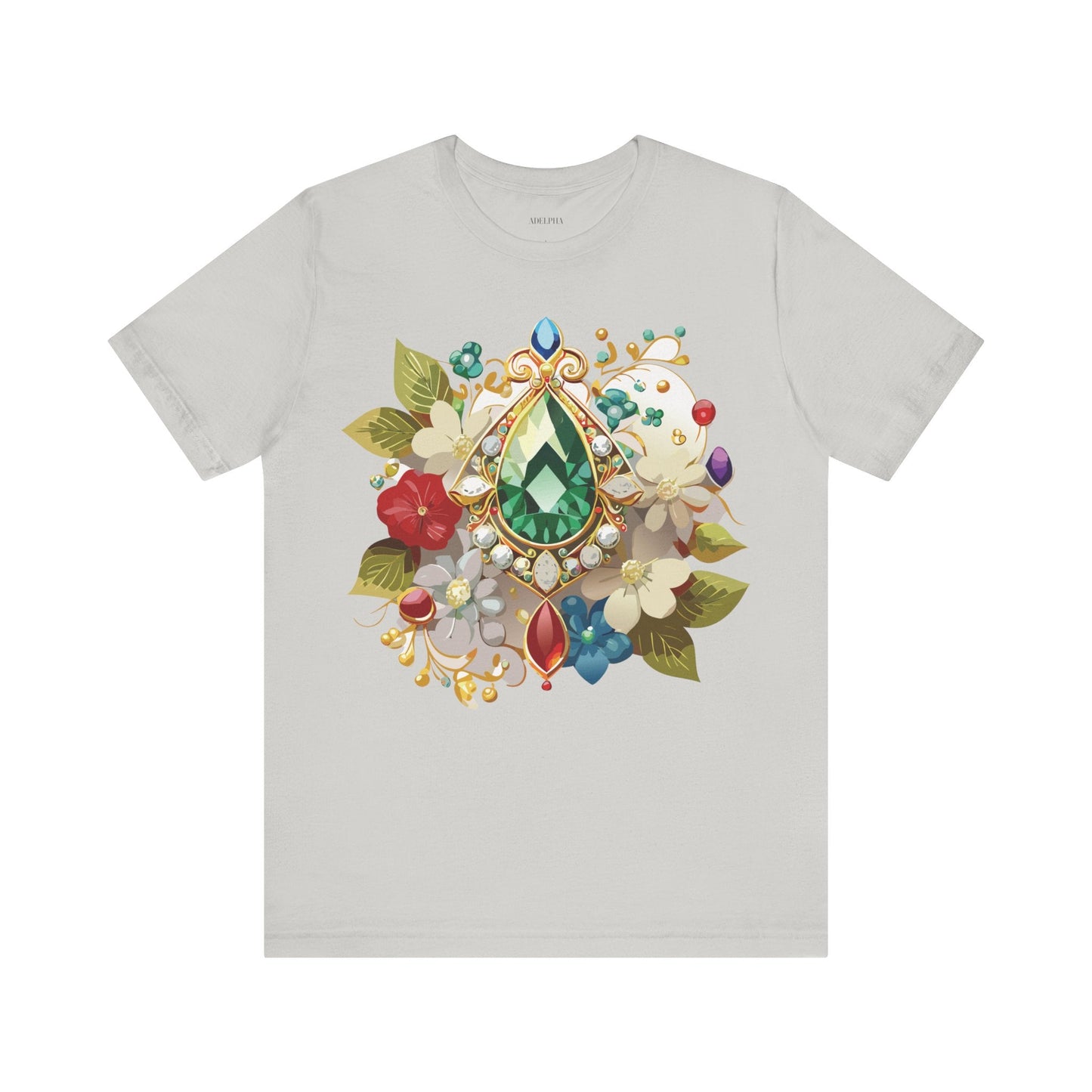 Adelpha Vintage Inspired Graphic Tee Unisex Jersey Short Sleeve Art Design Shirt