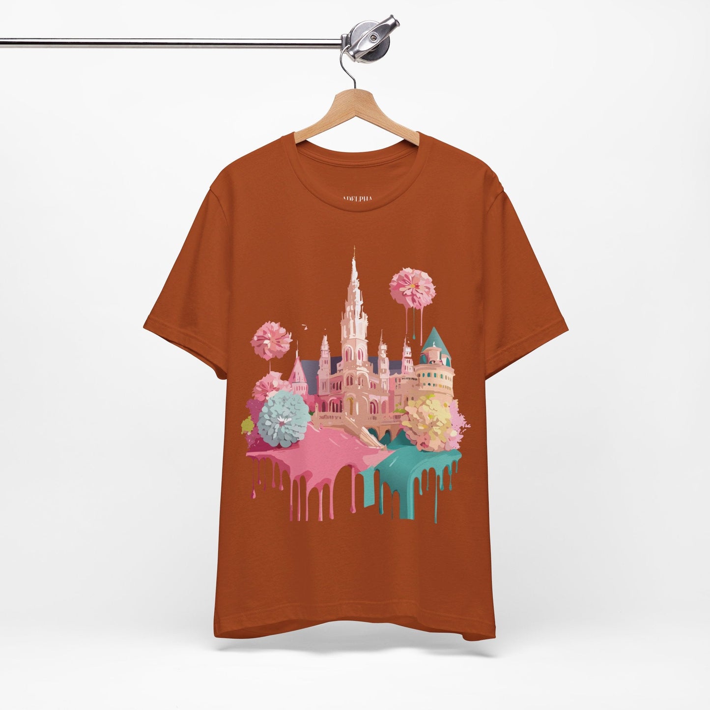 Vienna Tourist Graphic Tee Unisex Shirt By Adelpha Vintage Inspired Artwork Comfort Fit