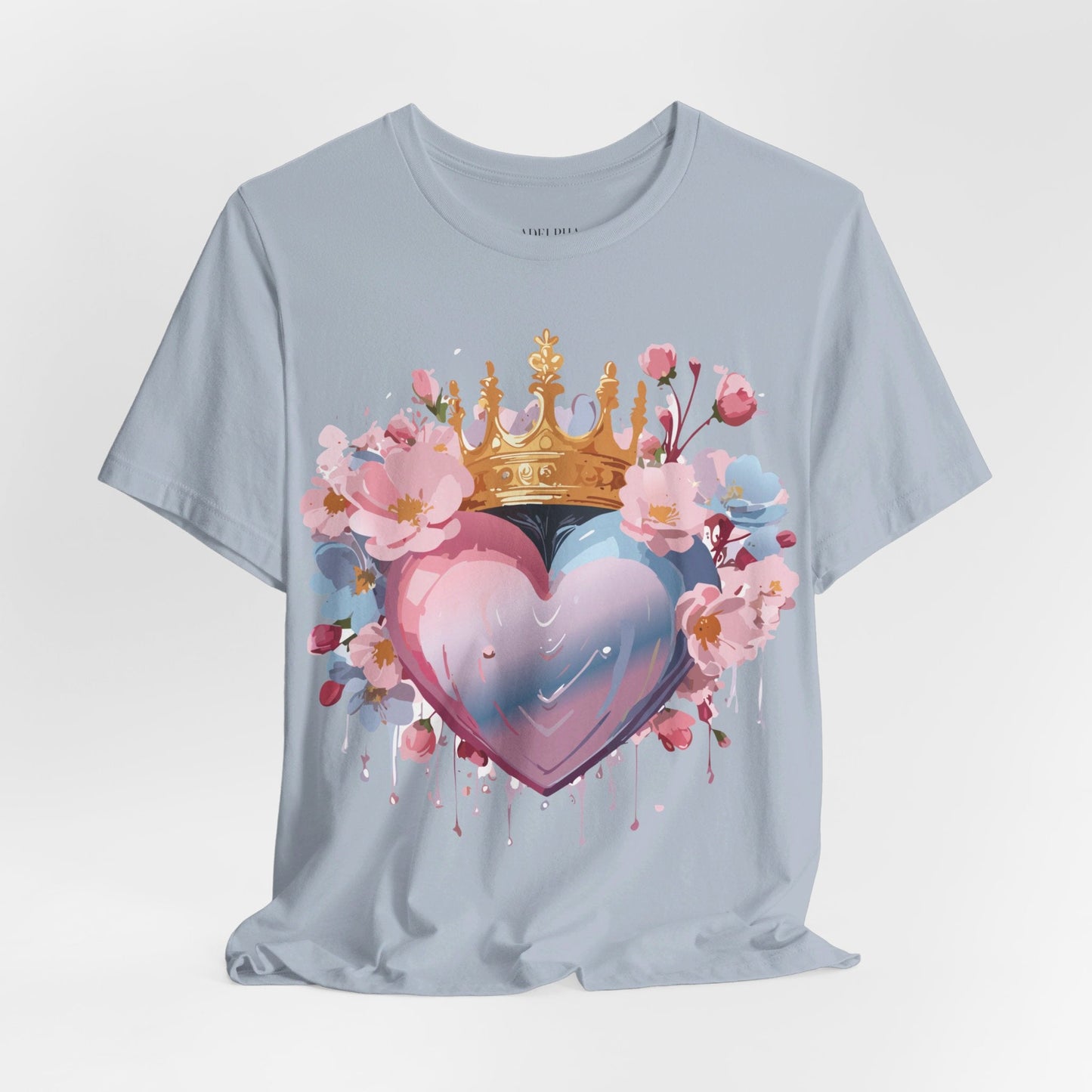 Valentine Graphic Tee Unisex Jersey Short Sleeve Adelpha Vintage Inspired Artwork