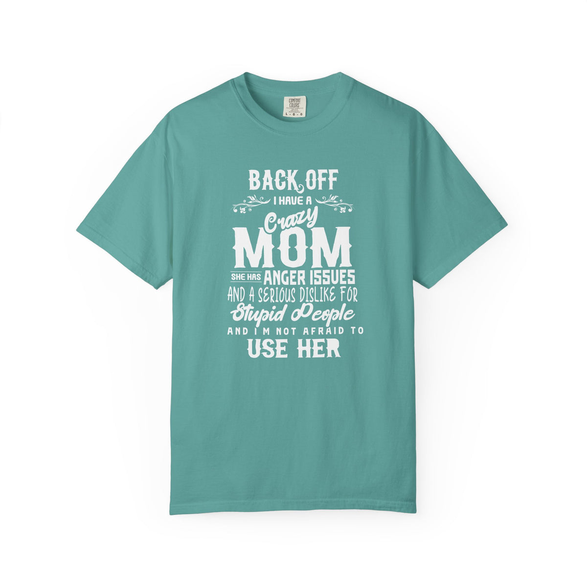 Mom T-shirt Mother's Day Mama Tee Unisex Comfort Colors Garment-Dyed Cotton h34